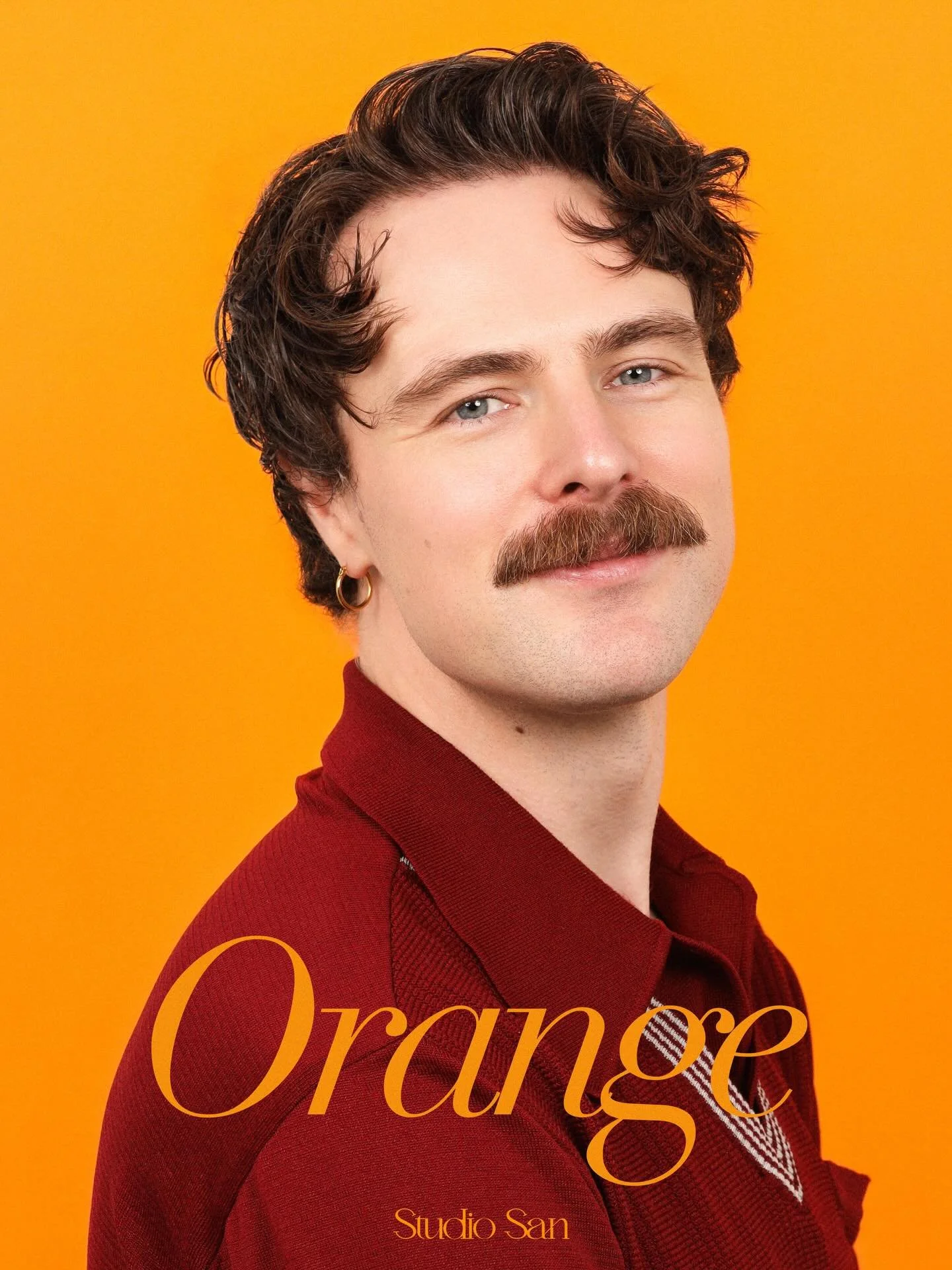 🌈I&rsquo;m really happy to introduce the second colour of this LGBTQ+ project.
The second colour is [Orange]

Jason had a bright look but a really calm vibe. I loved their amazing style, I still remember how attentively they listened to me and the w