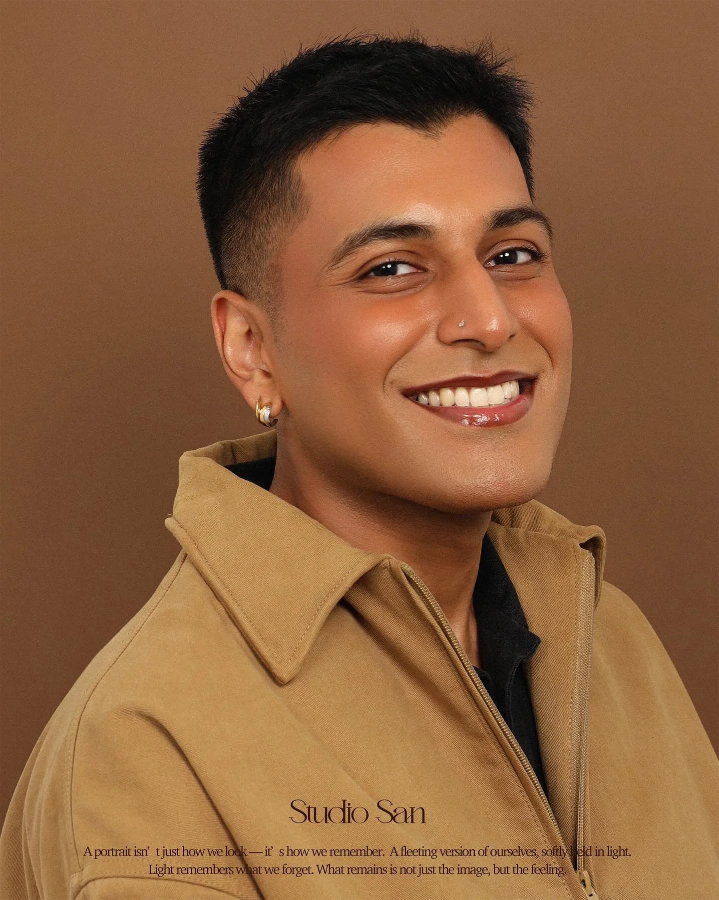 I was happy to capture his natural smile🤎 His kindness and warmth quietly stayed with me.