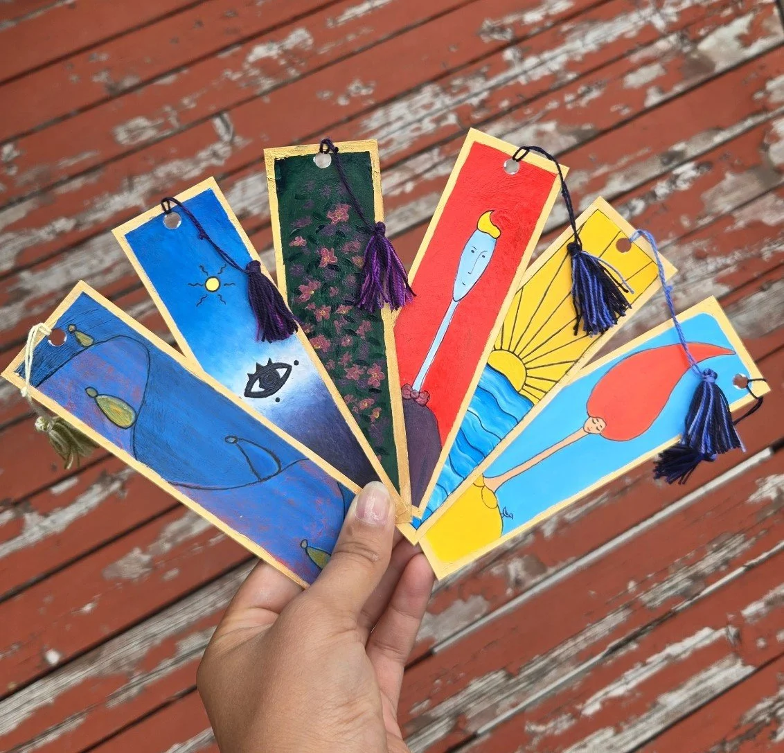 Handmade bookmarks