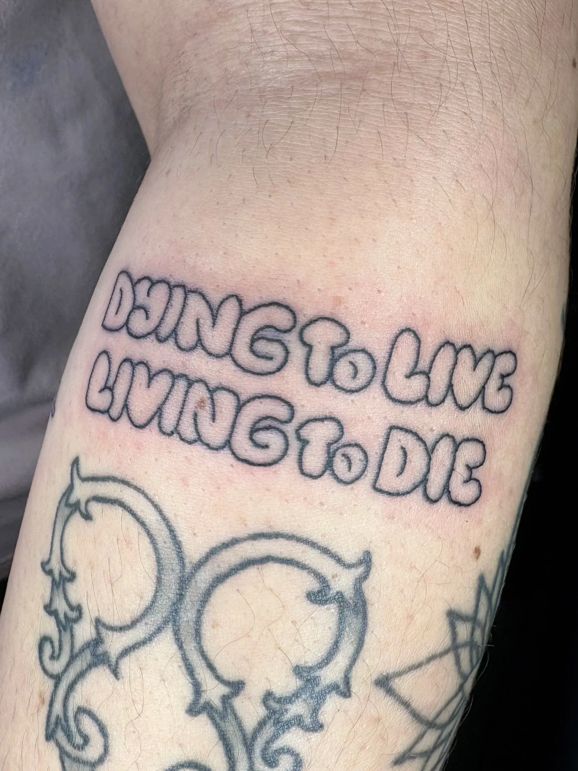 "Dying to Live, Living to Die"