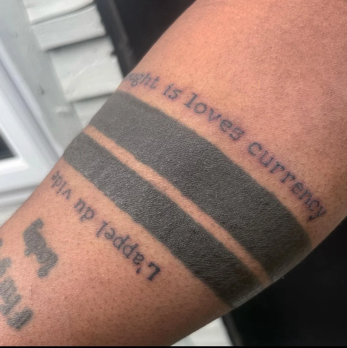 "A thought is loves currency".