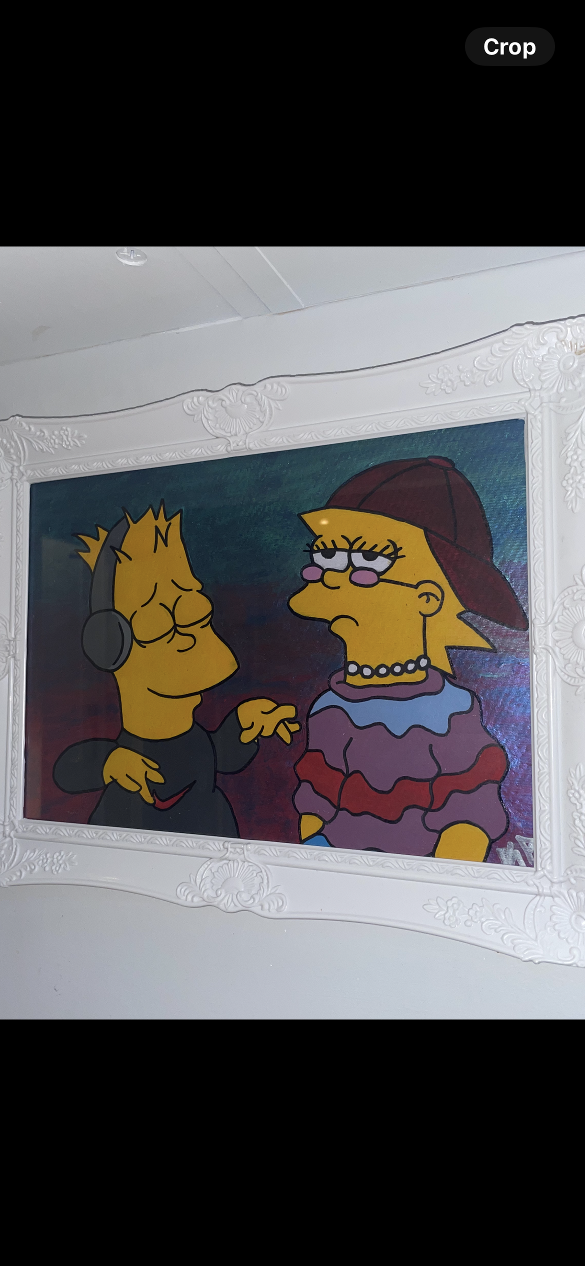 Bart & Lisa Simpson.