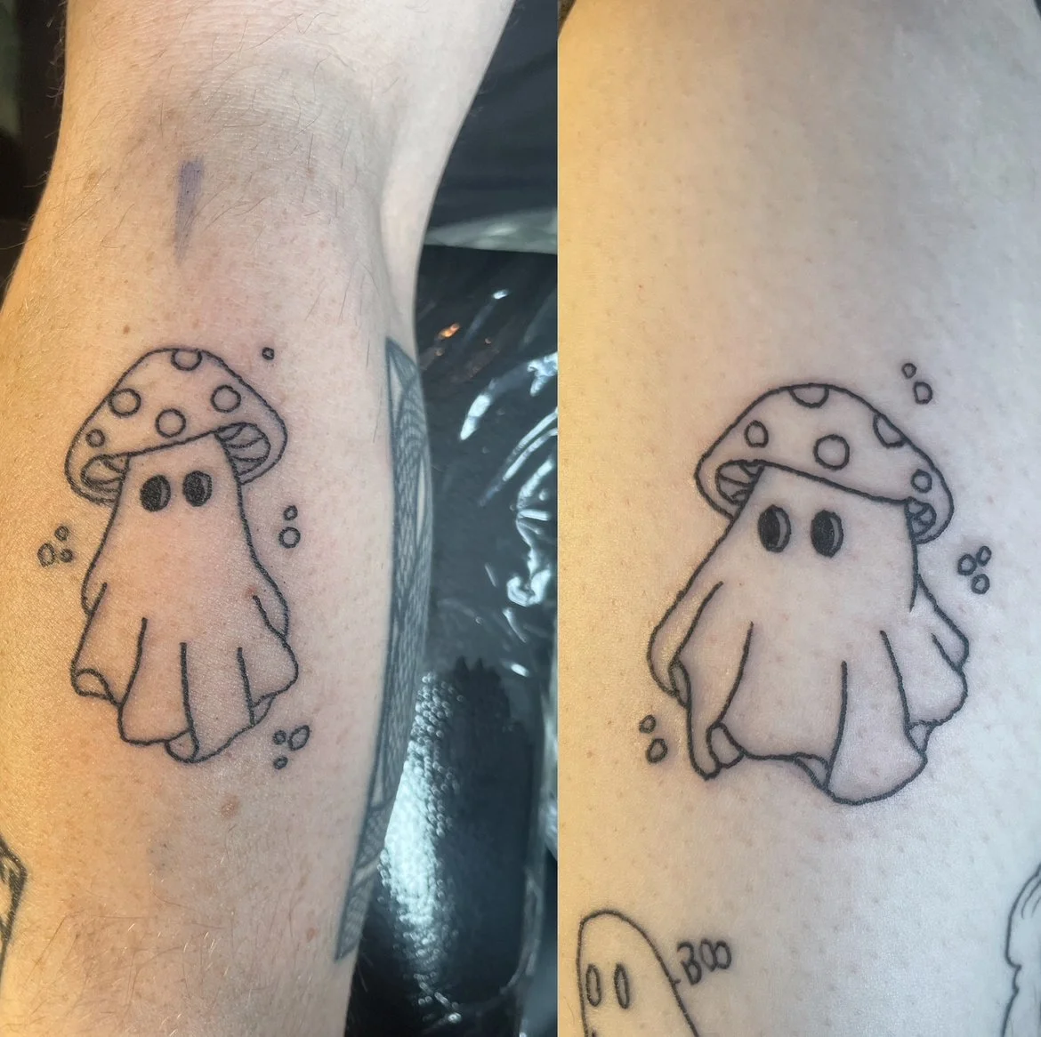 Mushroom Ghosts