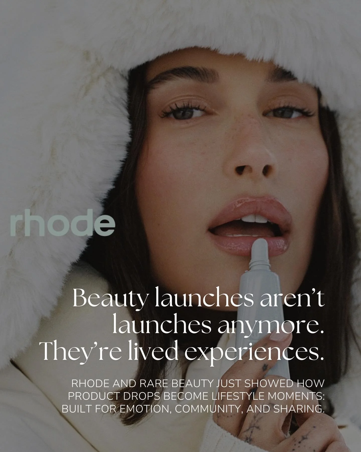 Rhode and Rare Beauty aren&rsquo;t just launching products anymore, they&rsquo;re staging experiences.

From ski-resort skincare to value-driven retail moments with Ulta Beauty, beauty is shifting from campaigns to community.

The future of beauty ma