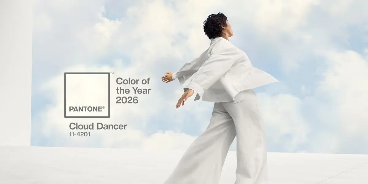 Pantone Colour of the Year 2026: What “Cloud Dancer” Signals for Brands