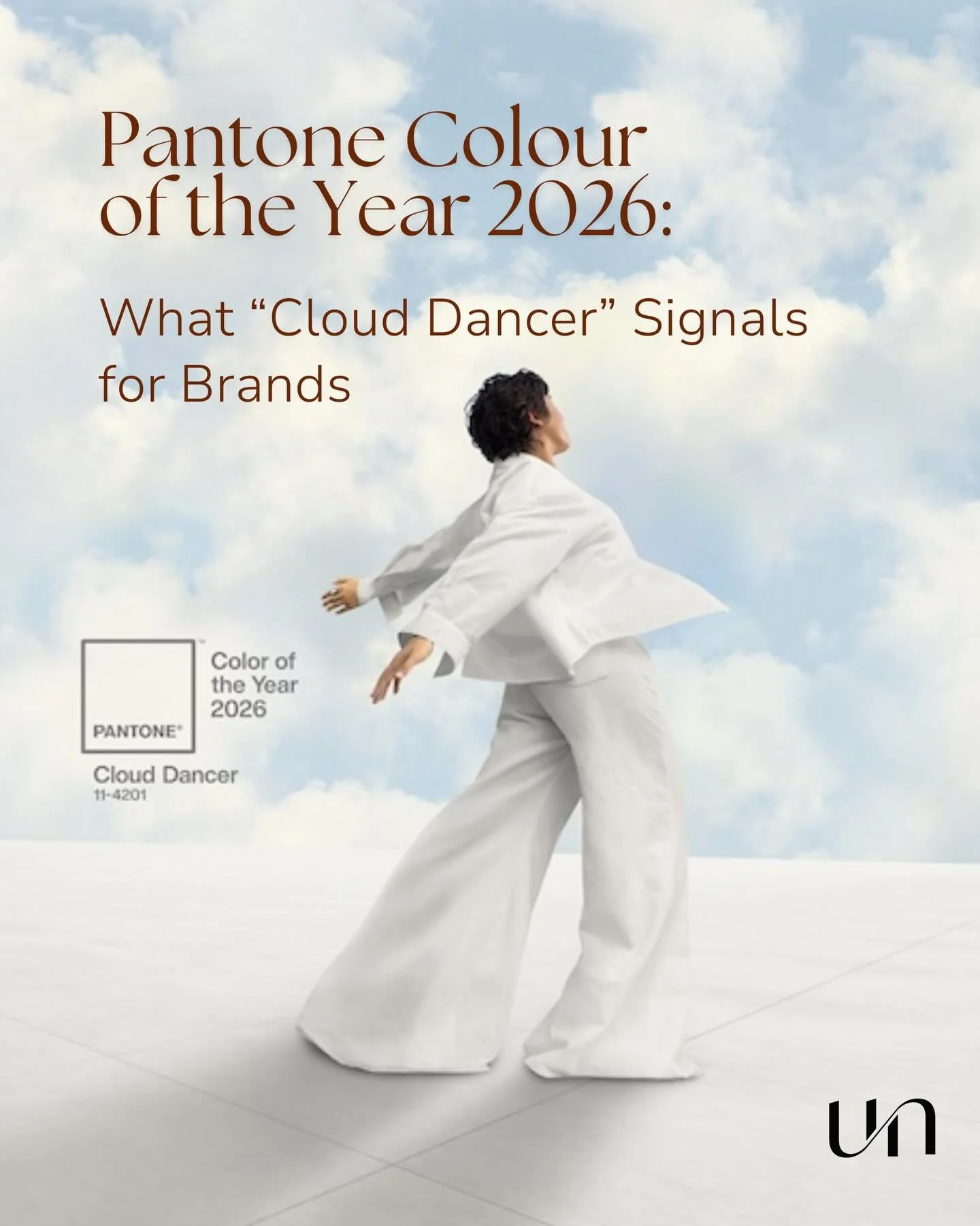 Pantone&rsquo;s Colour of the Year 2026 isn&rsquo;t bold. It isn&rsquo;t loud. It isn&rsquo;t attention-seeking.

It&rsquo;s white.

Pantone 11-4201 &ldquo;Cloud Dancer&rdquo; may look minimal at first glance, but culturally, it signals something muc
