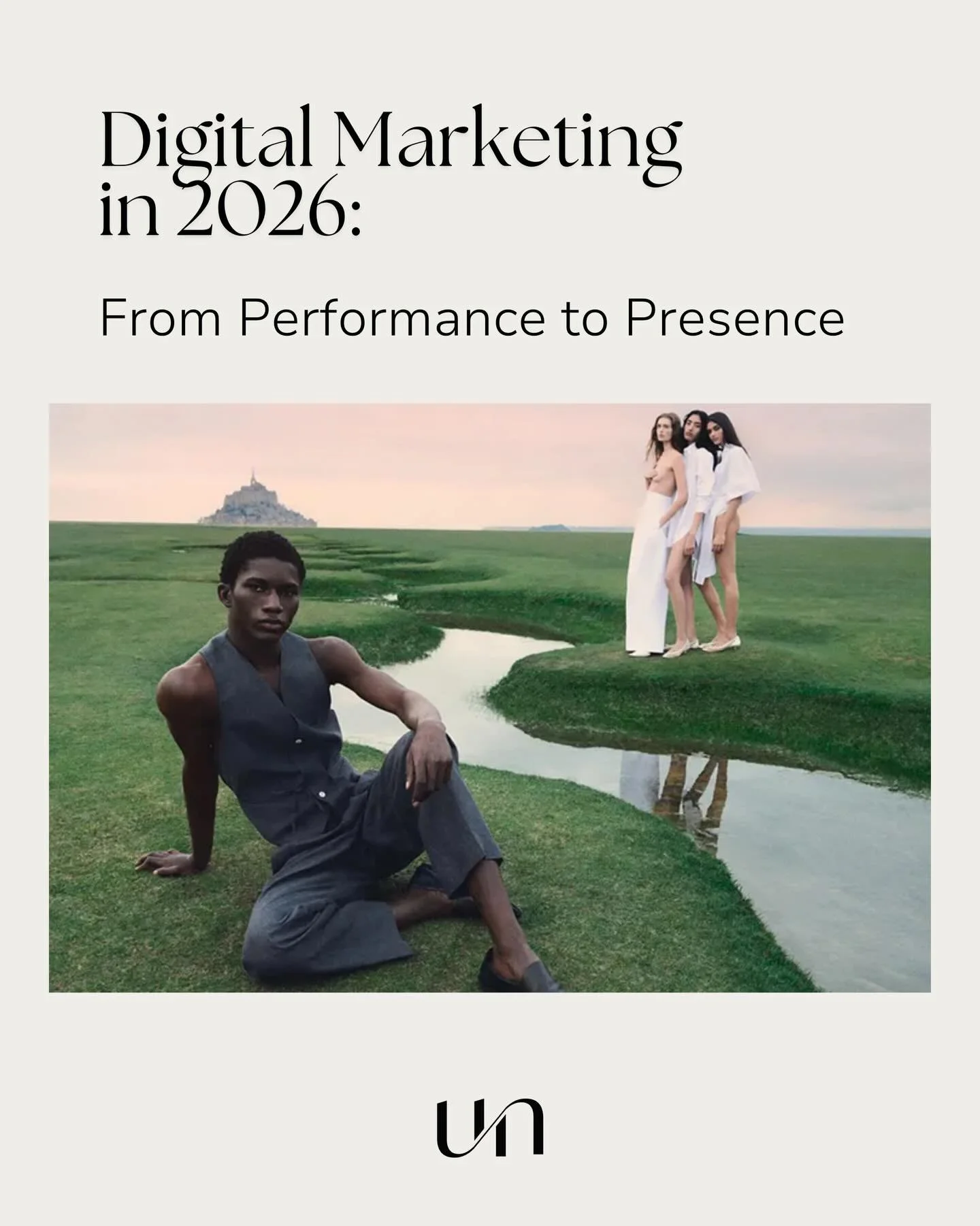 Digital marketing isn&rsquo;t becoming more complex.
It&rsquo;s becoming more holistic.
As performance tools standardise and AI scales production, the real shift is happening elsewhere: in how brands build presence, not just visibility. The competiti