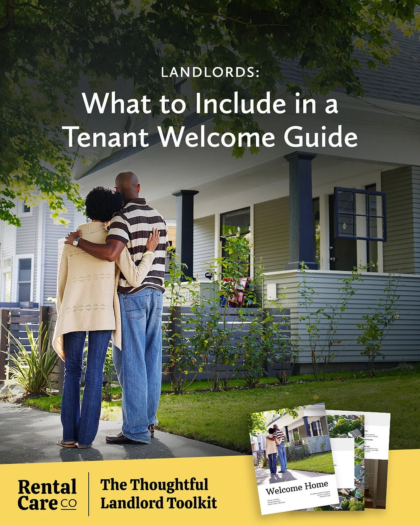 A warm welcome sets the tone for every new lease.
 
Creating a Tenant Welcome Guide is one of those small details that makes a big difference. It helps new tenants feel right at home, answers common questions, and shows that you care about their expe