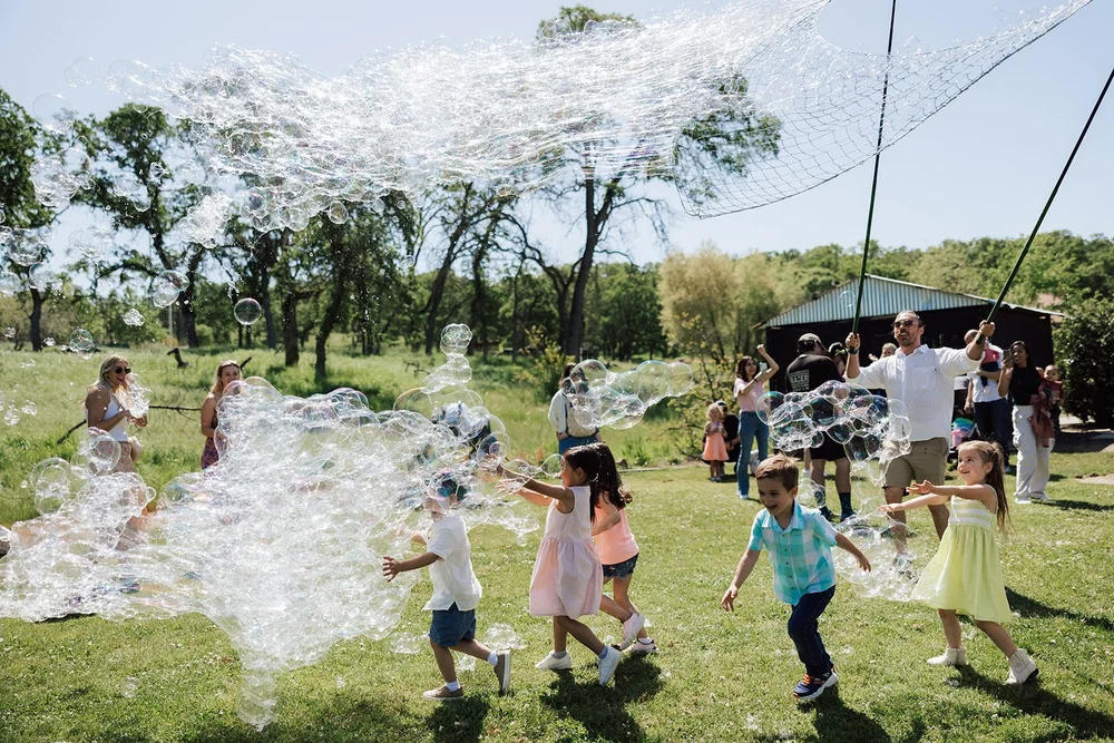 Bubble Storm show kids party Bay Area