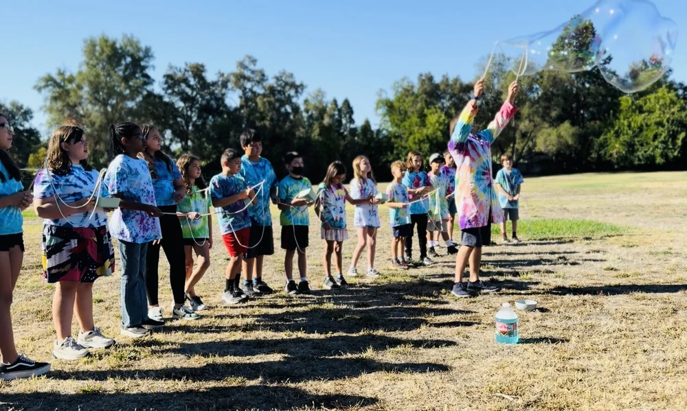 Children at Kind Bubbles event Bay Area