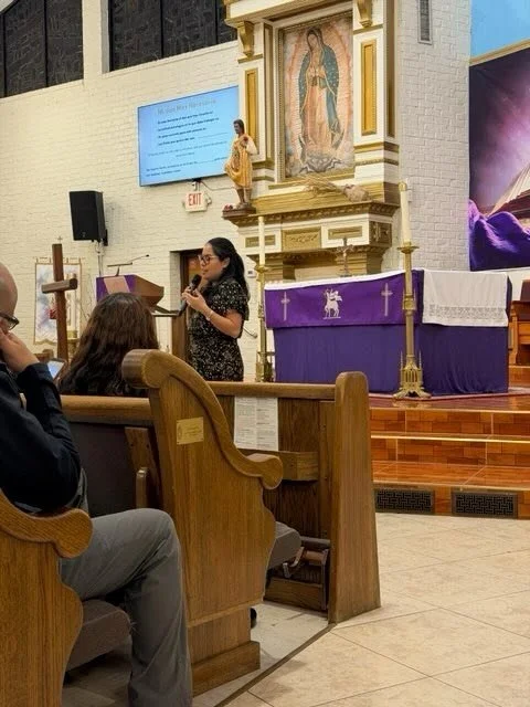 I recently had the opportunity to speak at a church in my area about the gifts of the Holy Spirit and our service in the church.

It was a great opportunity not only to talk about the gifts that we were given in our baptism but to also talk about the