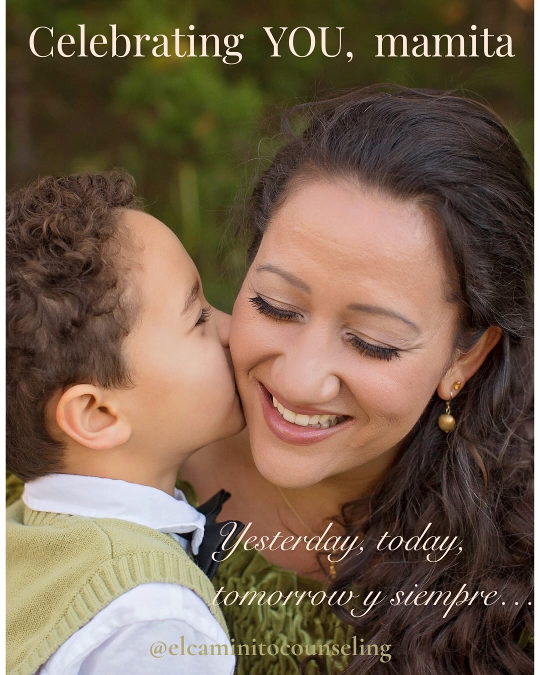 Reflecting on this month where we celebrated Mother&rsquo;s day and it is also the month of our Lady, the Virgen Mary. 

What a gift you are to your family and to the world, mamita.
Not only should you be celebrated and recognized on Mother&rsquo;s D
