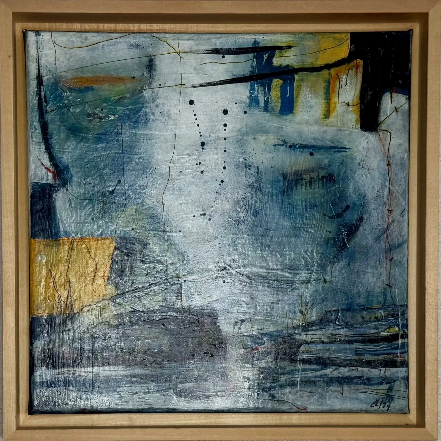 "Finding a Pathway"
Mischtechnik auf Leinwand
60 x 60 cm
