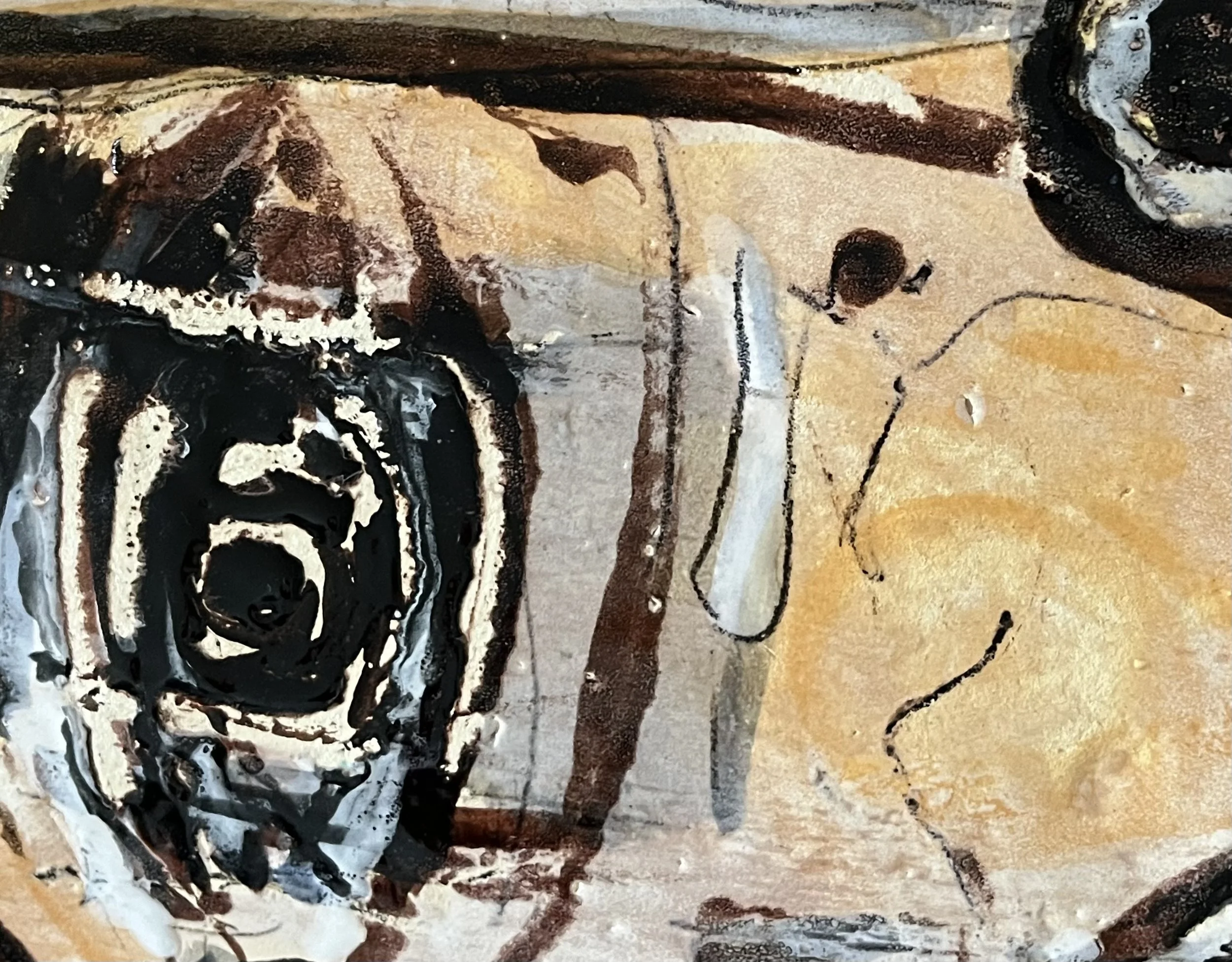 Kopfskulpturen Detail