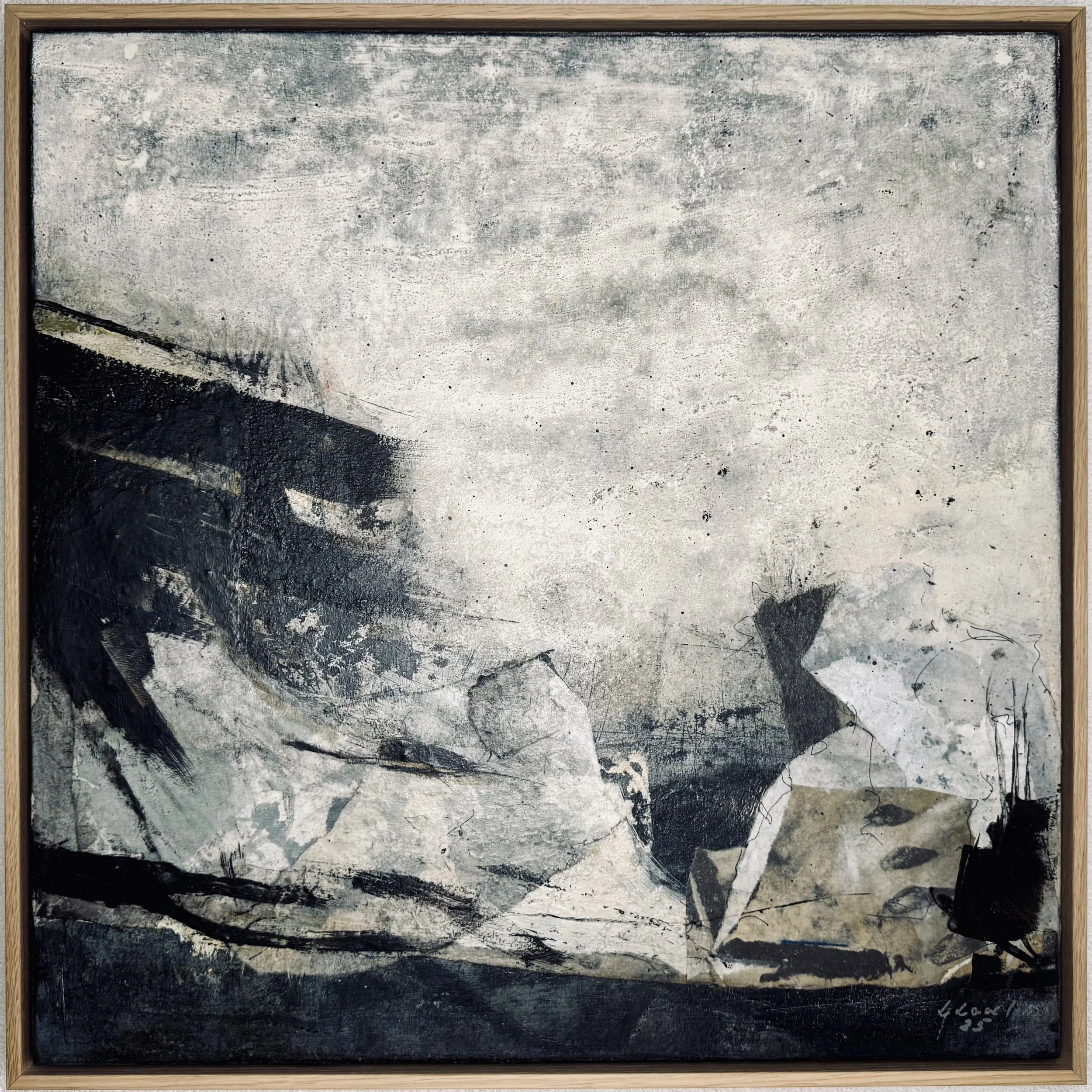 "What happens next" / 2025
Mischtechnik auf Holz
60 x 60 cm / verkauft
