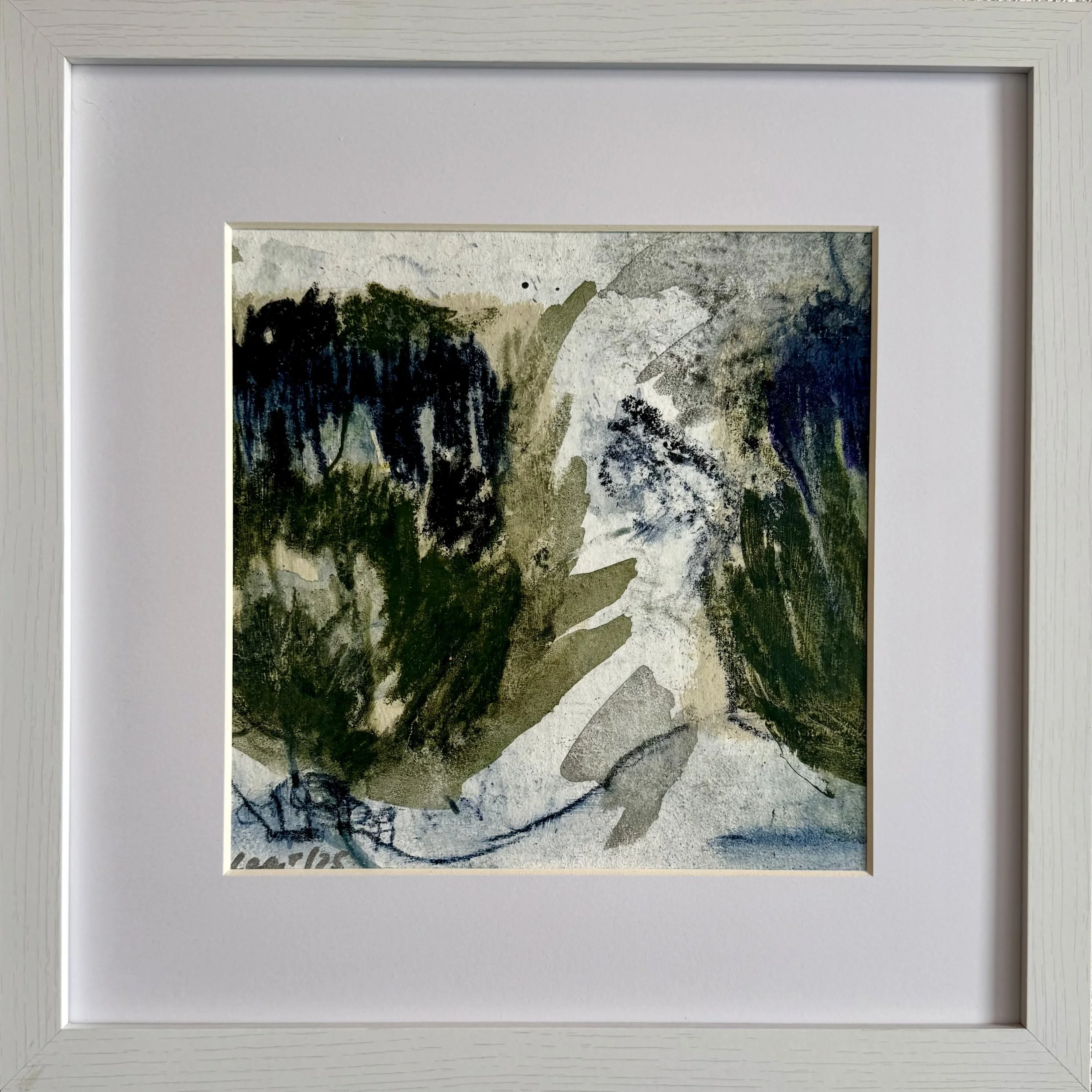 "Lush" / 2025
Acryl auf Buchbinderpappe
20 x20 cm
