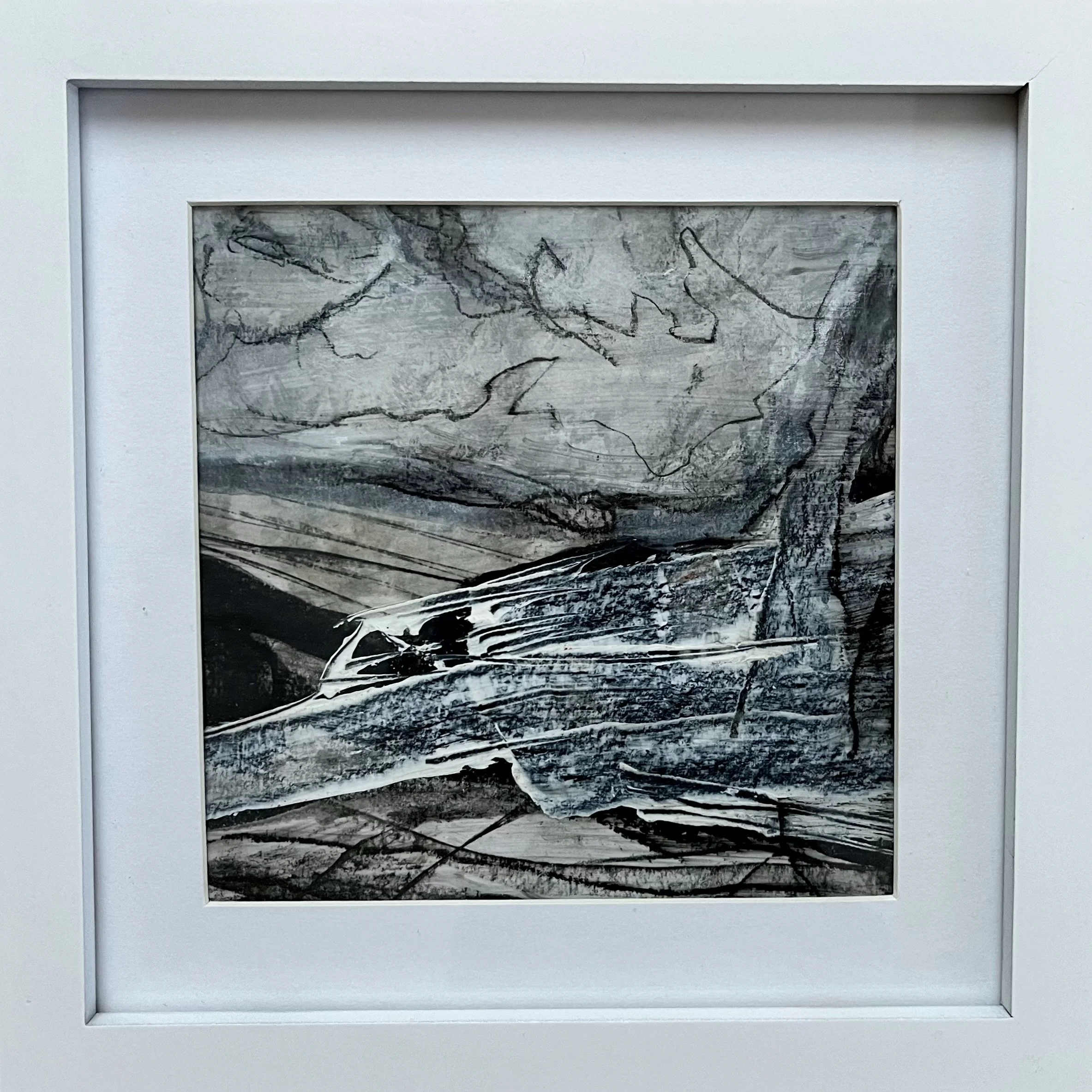 "Winterly" / 2022
Mischtechnik auf Papier
15 x 15 cm
