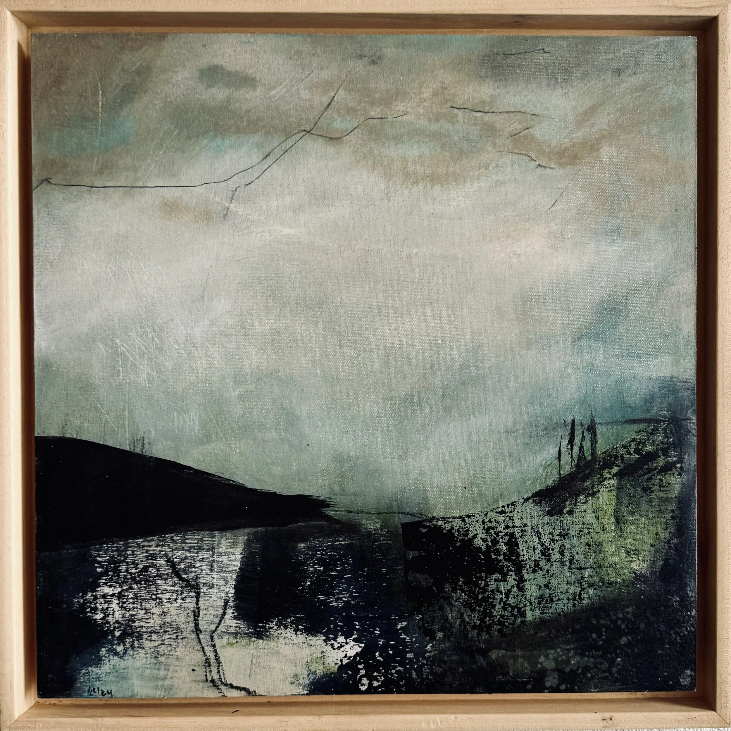 "Peaceful Calmness" / 2024
Acryl auf Holz
40 x40 cm
