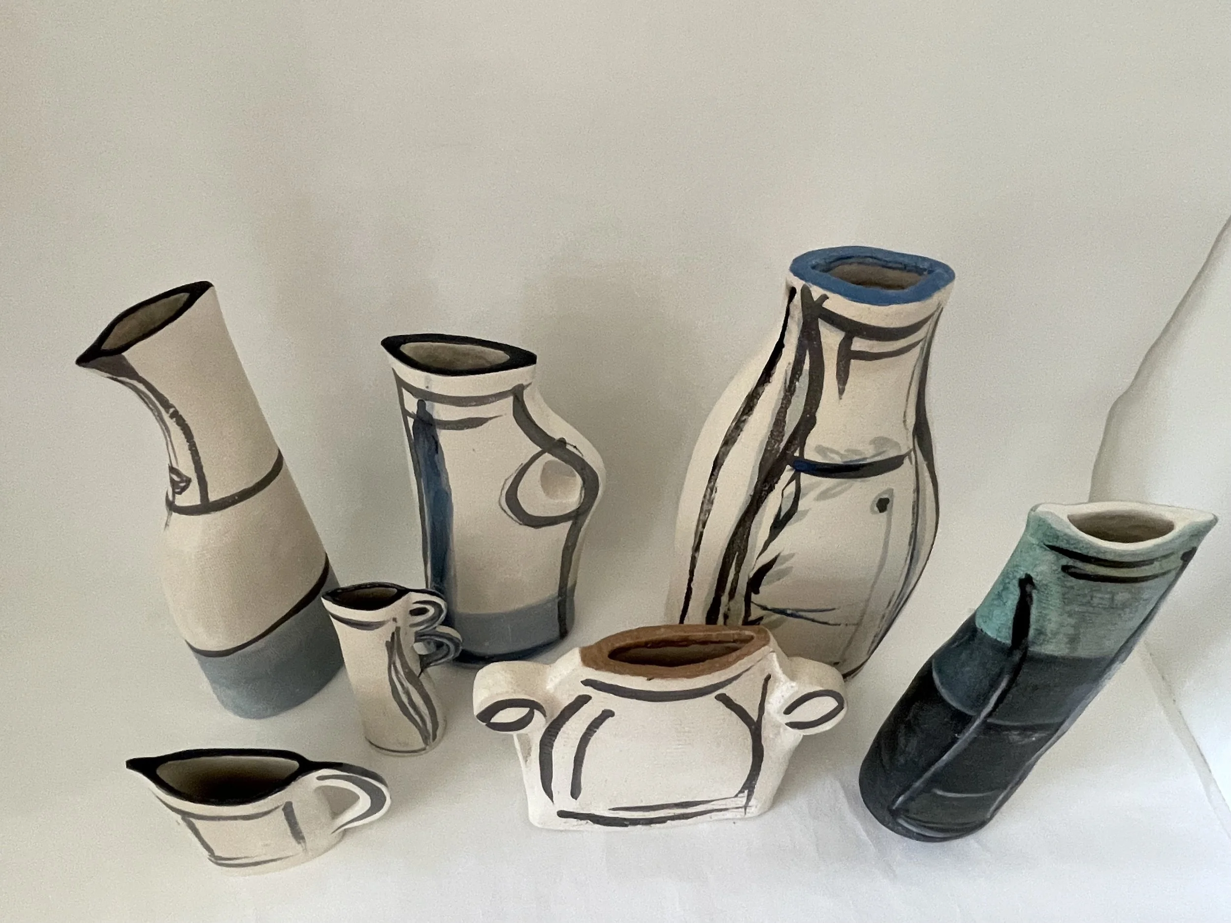 Schmale Gefäße Öffnung