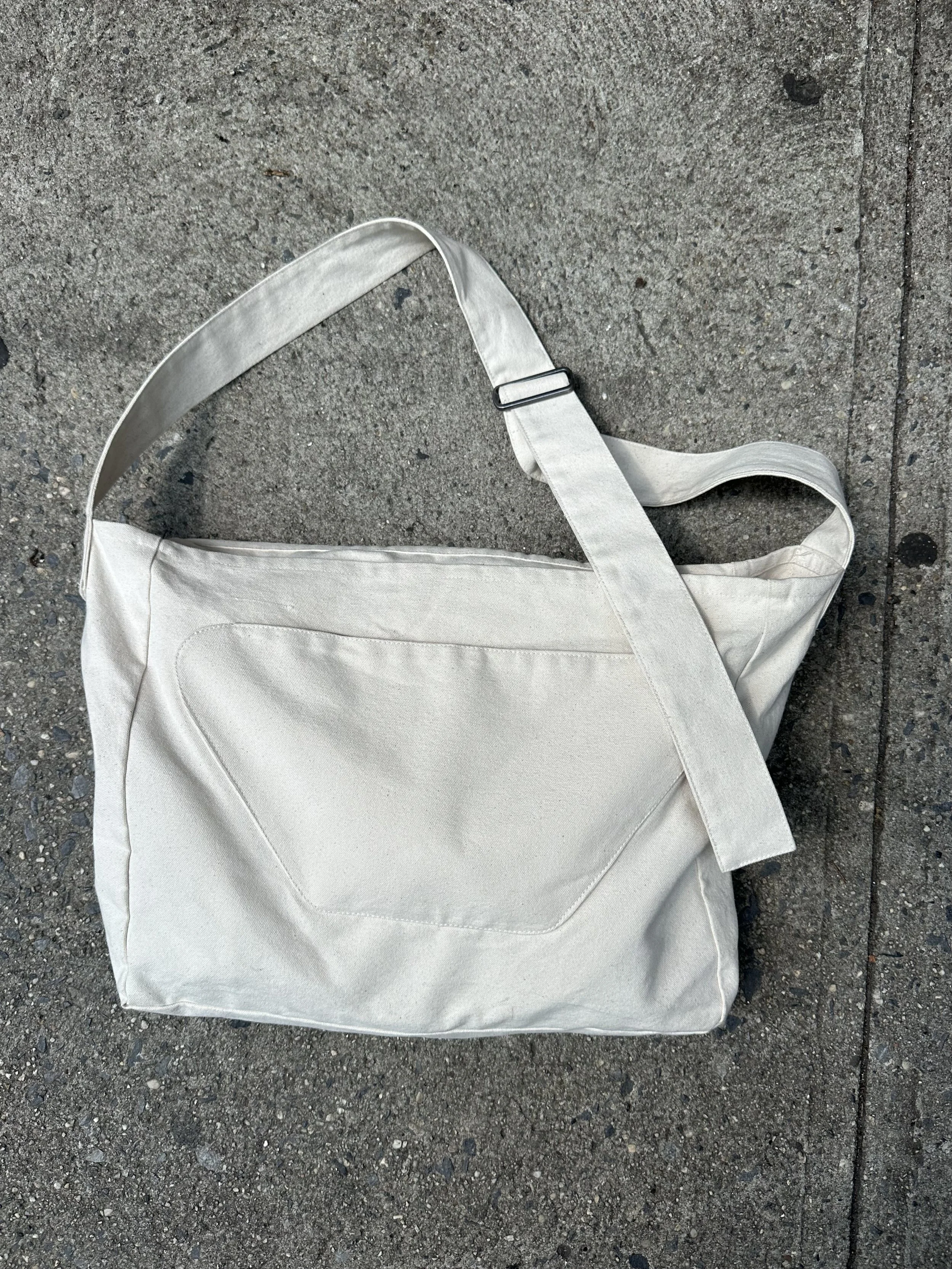 Canvas Messenger Bag