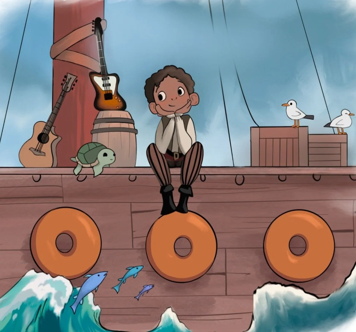 One year later: from a spark of inspiration to a storybook reality