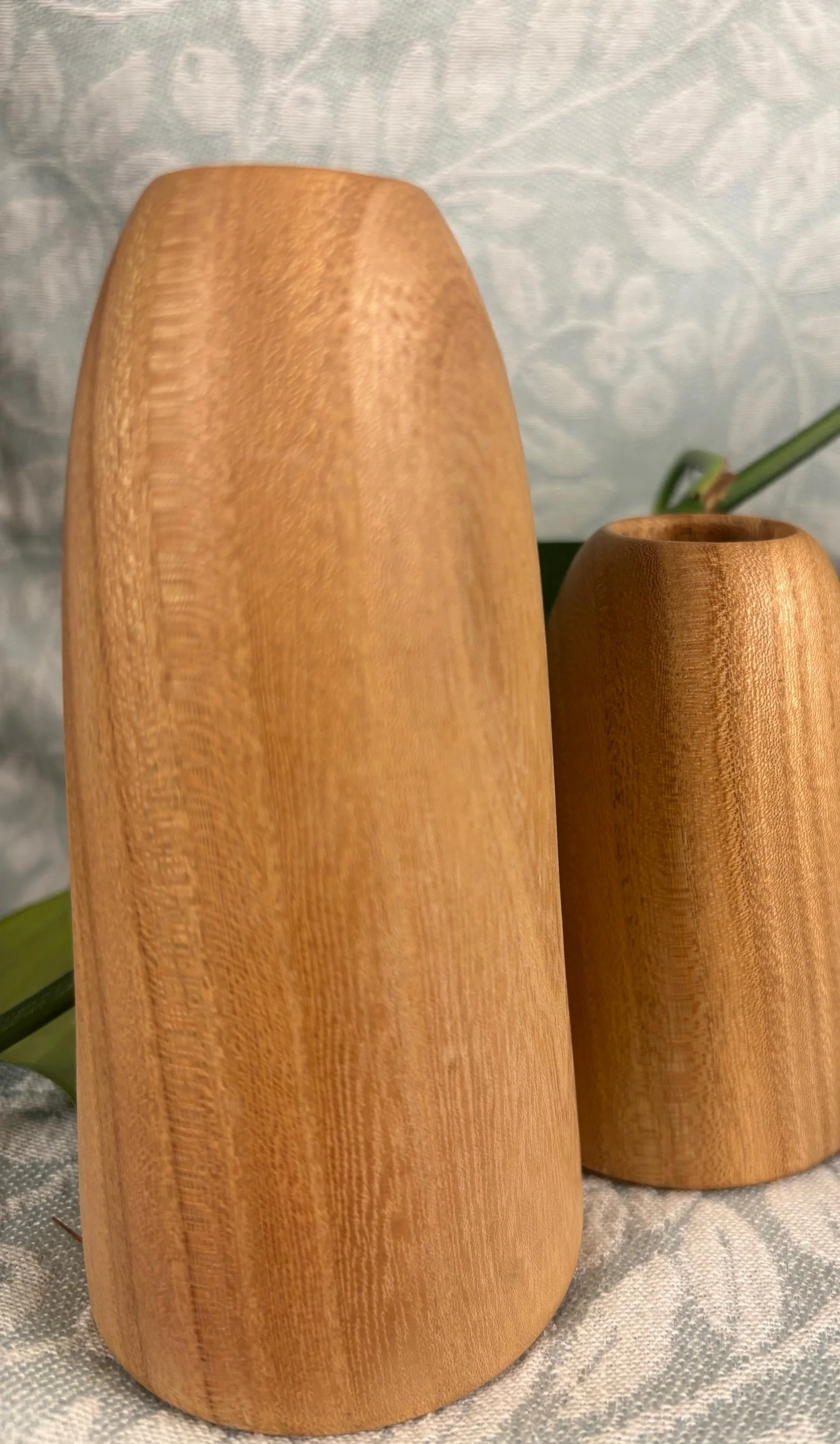 Elm- Mother and Daughter Candle Holder Set