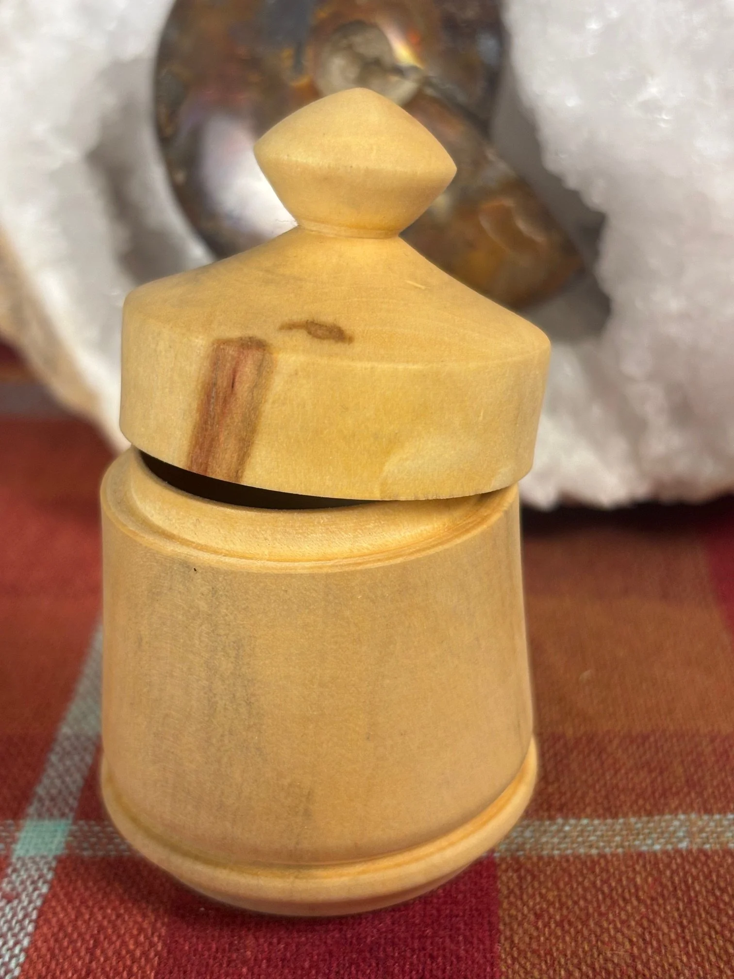 Box Elder Crowned Box w/Lid