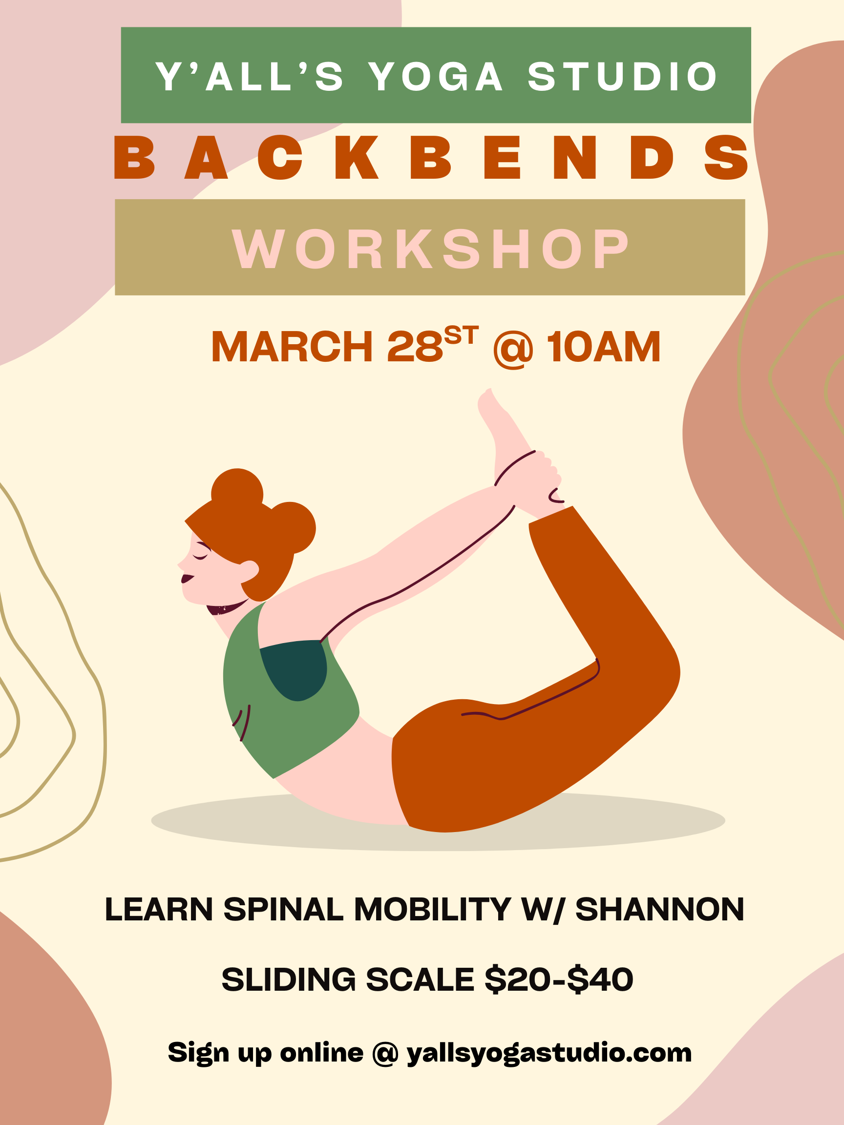 Spinal Mobility &amp; Backbends Workshop