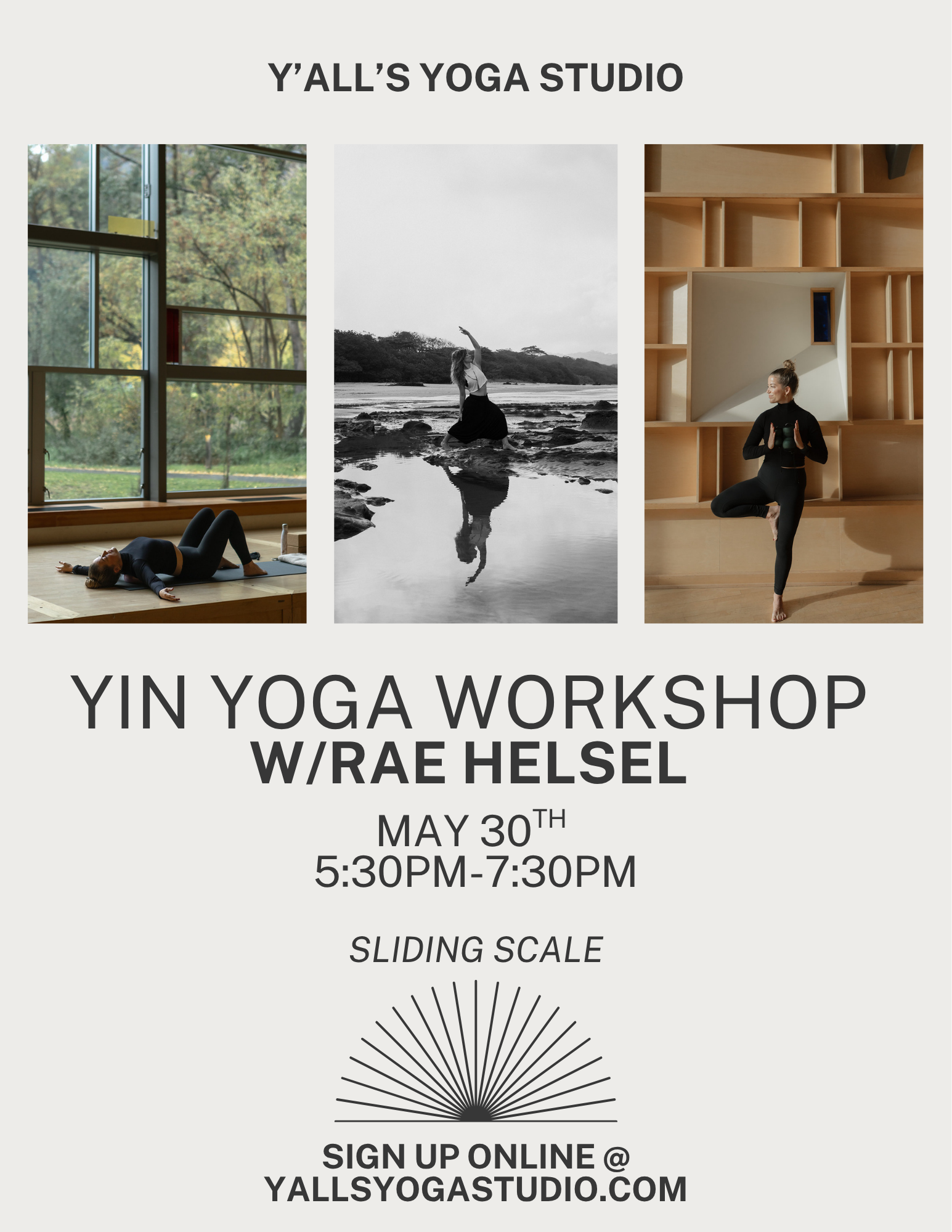 Myofascial Release Yin Workshop w/Rae