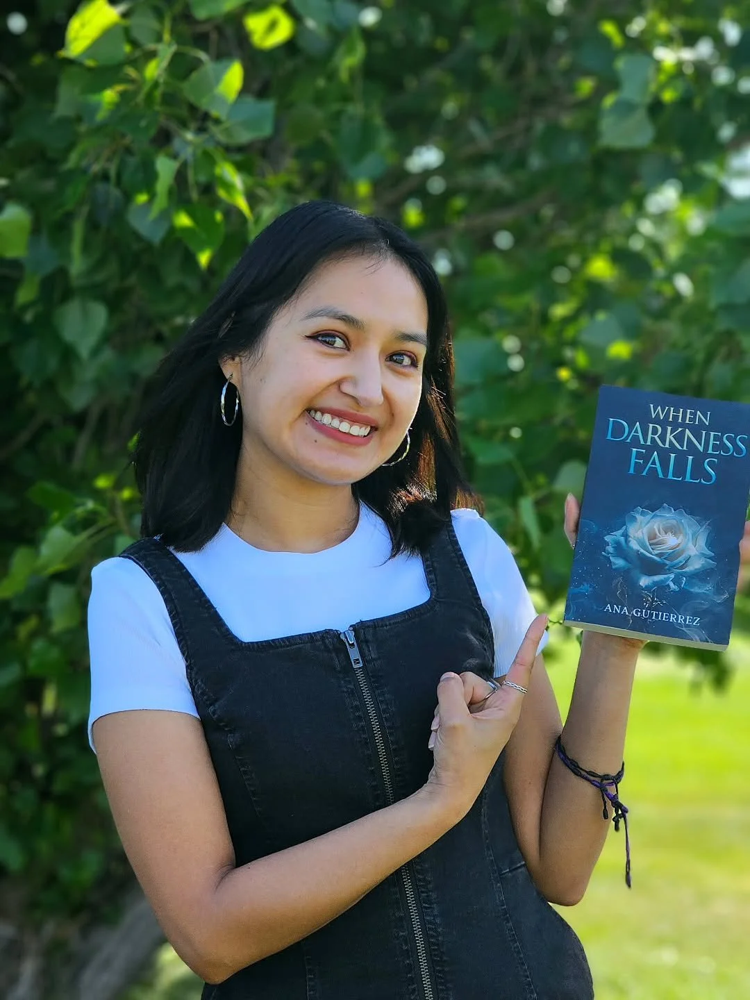 📣✨ IT’S HERE! ✨📣
I can’t believe I’m typing this…
The cover for my debut novel, When Darkness Falls, is officially out in the world—and presales are LIVE! 
This book has been my heart, my therapy, and my late-night