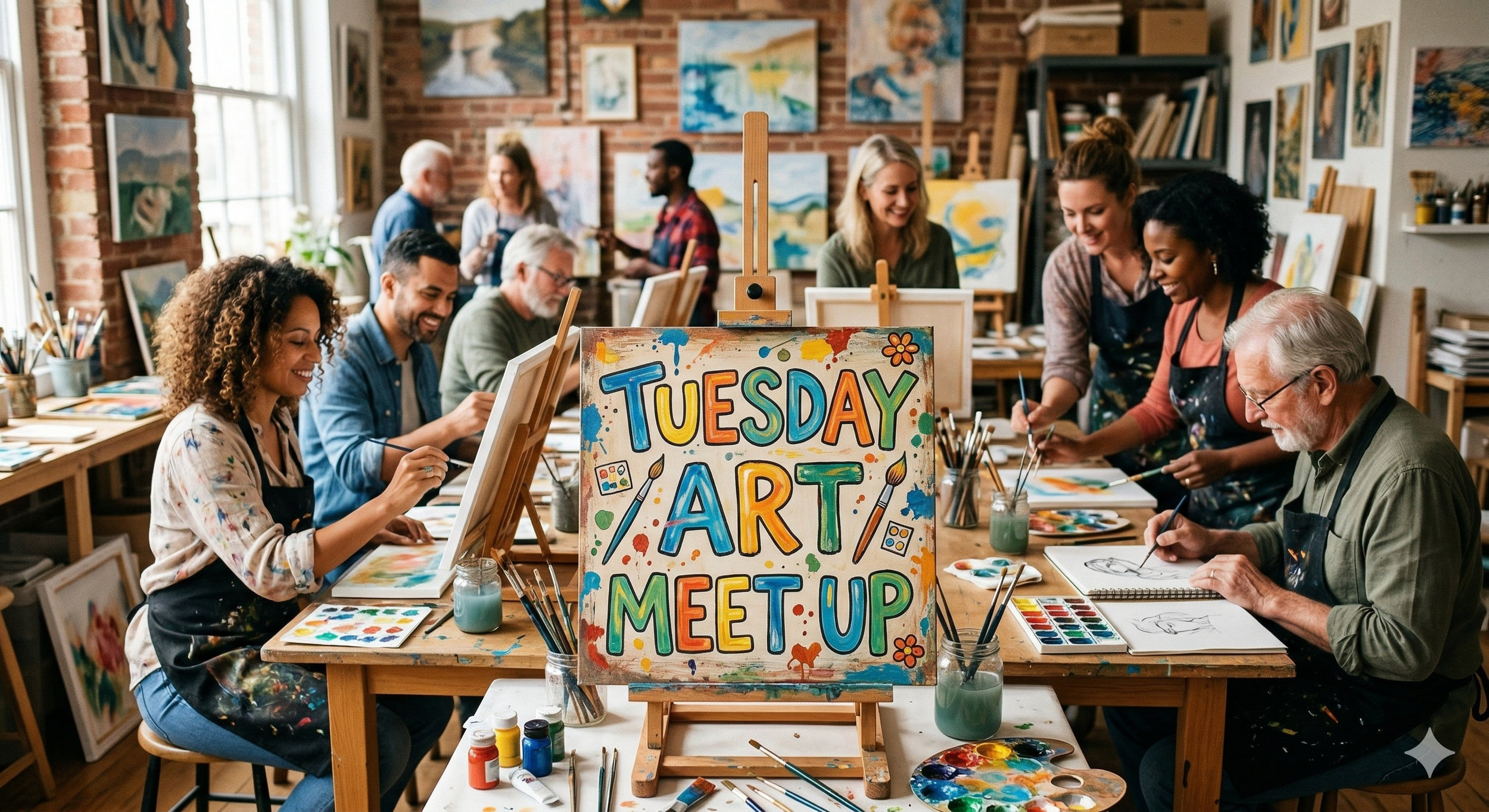 Tuesday Art Meet Ups