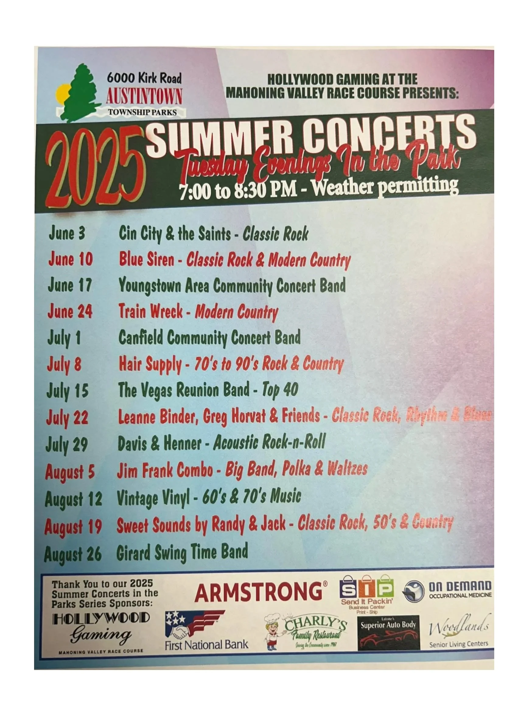 Music in the park