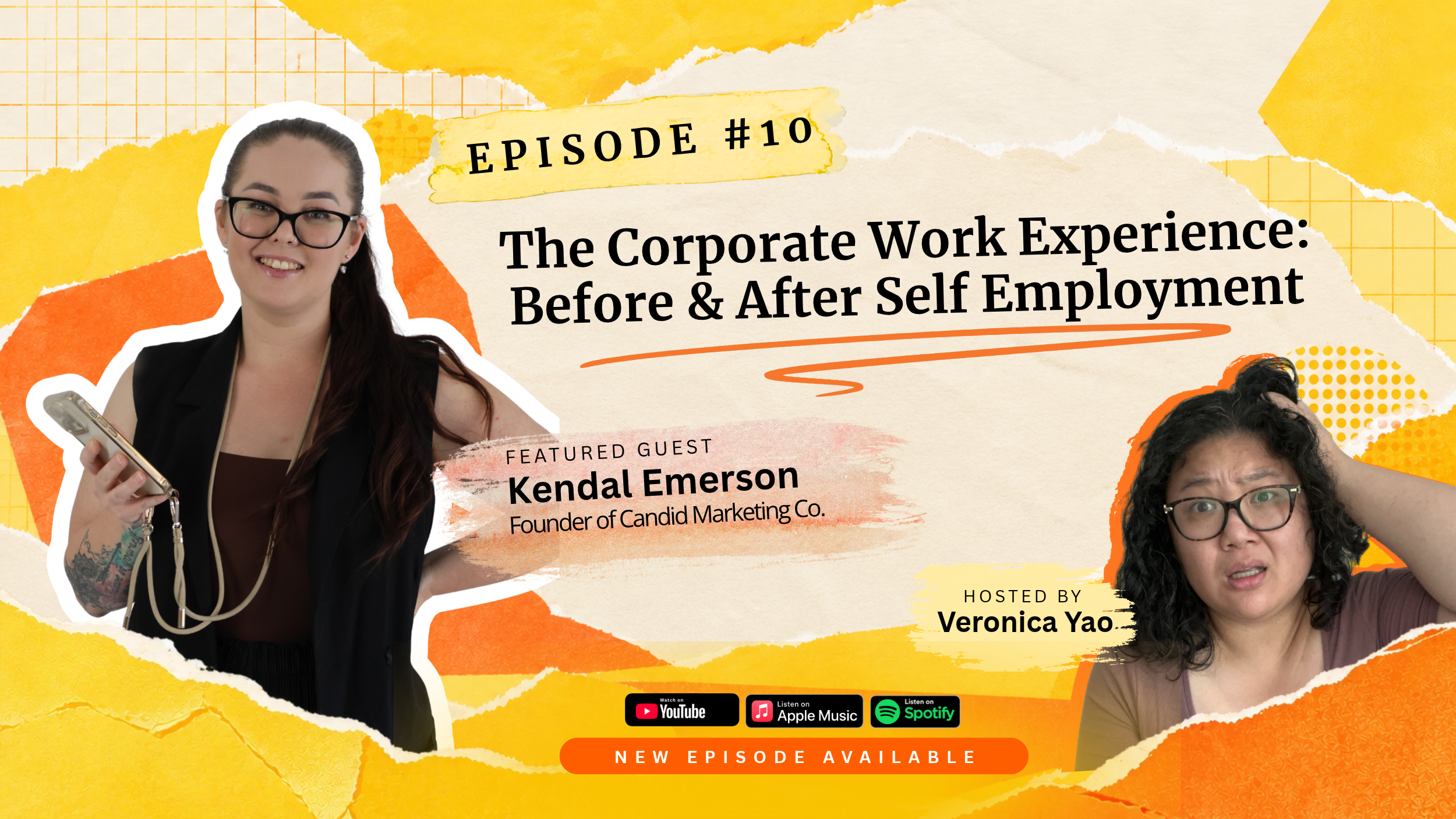 The Corporate Work Experience: Before &amp; After Self Employment | Podcast Episode #10