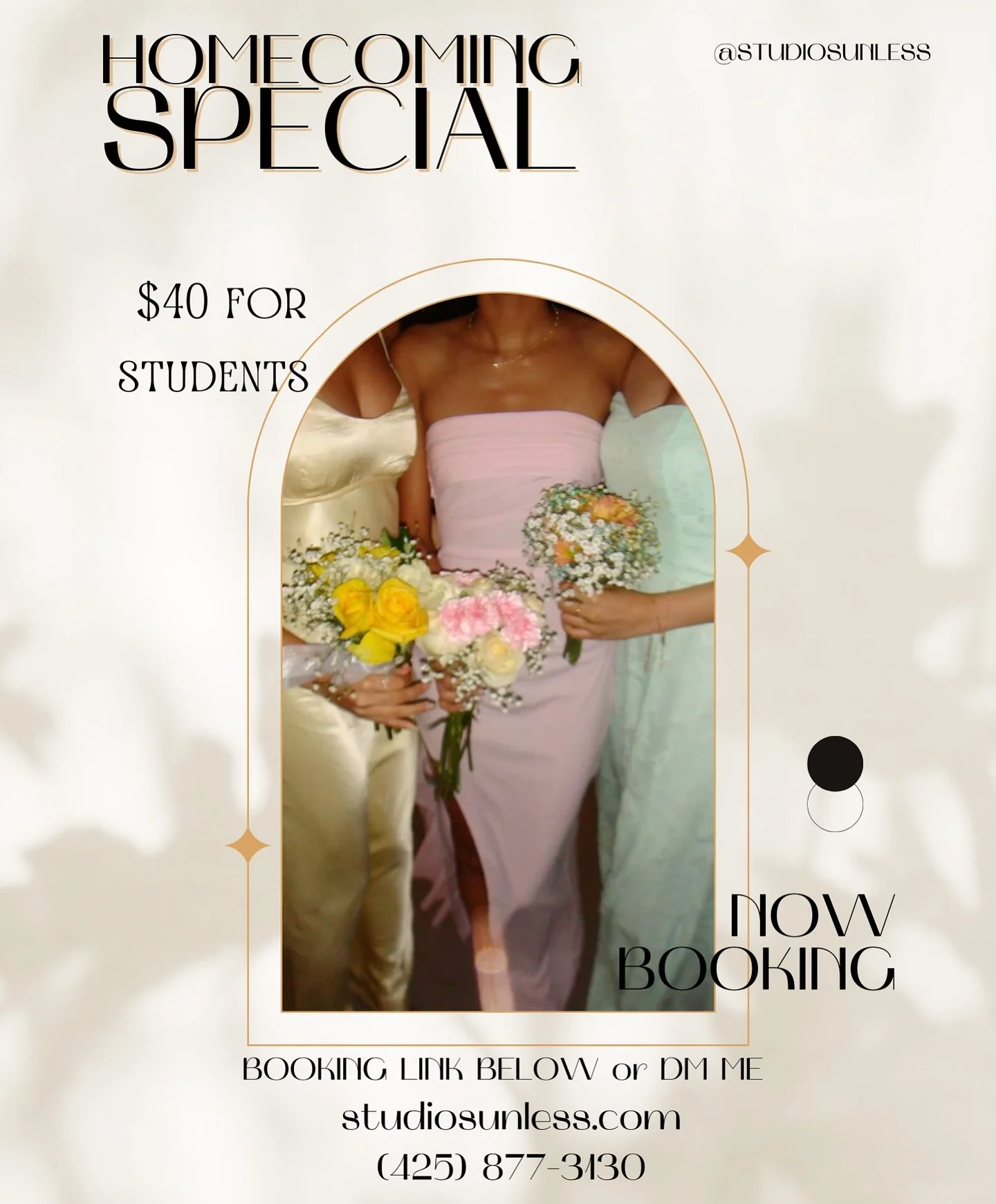 Homecoming season is here, and it&rsquo;s time to book your glow ✨

Don&rsquo;t miss out on your chance to look and feel your best at Homecoming! Perfect for all skin types. Streak-free, even results. Group bookings welcome. 

📆 Reserve your spot no