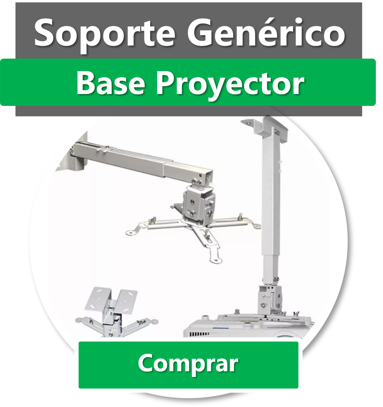 Instalación de Base para Proyector