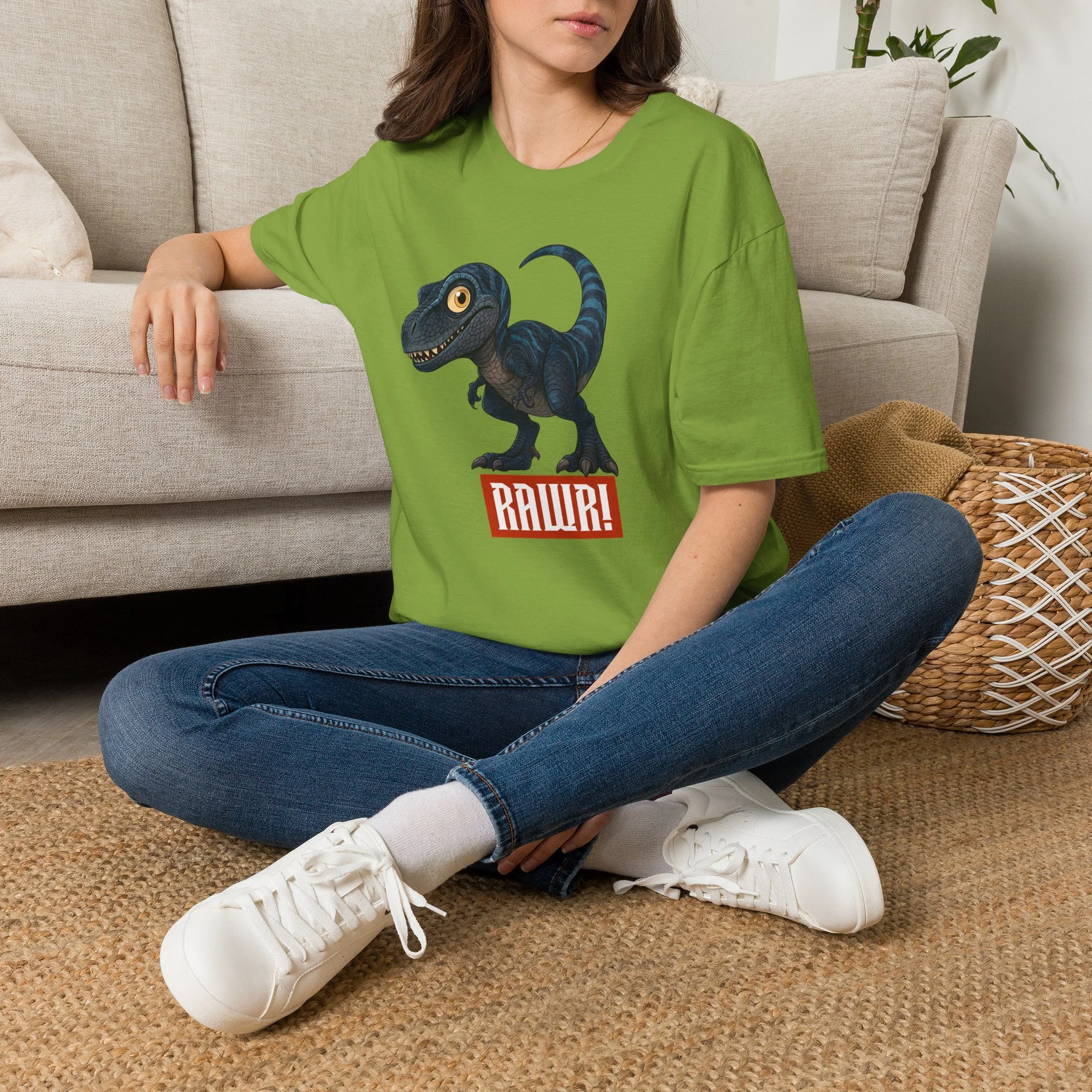 RAWR! T‑Shirt — Dino Graphic Tee