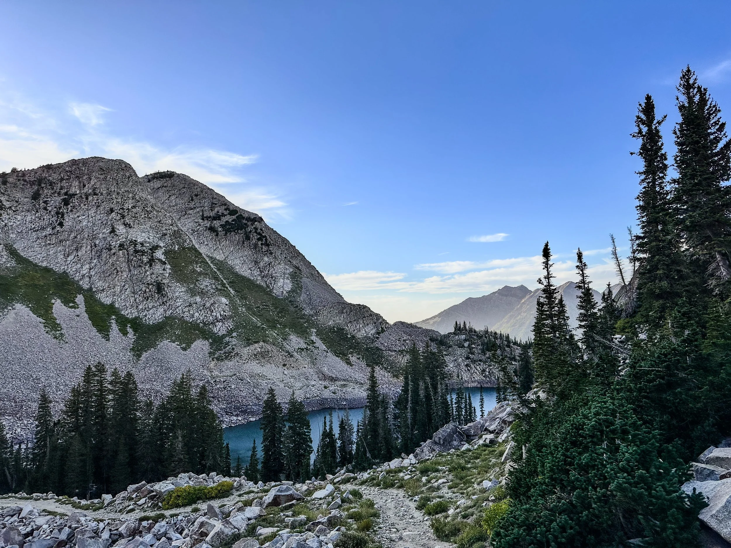 White Pine Lake | A Windy Overnight in Utah’s Wasatch Mountains