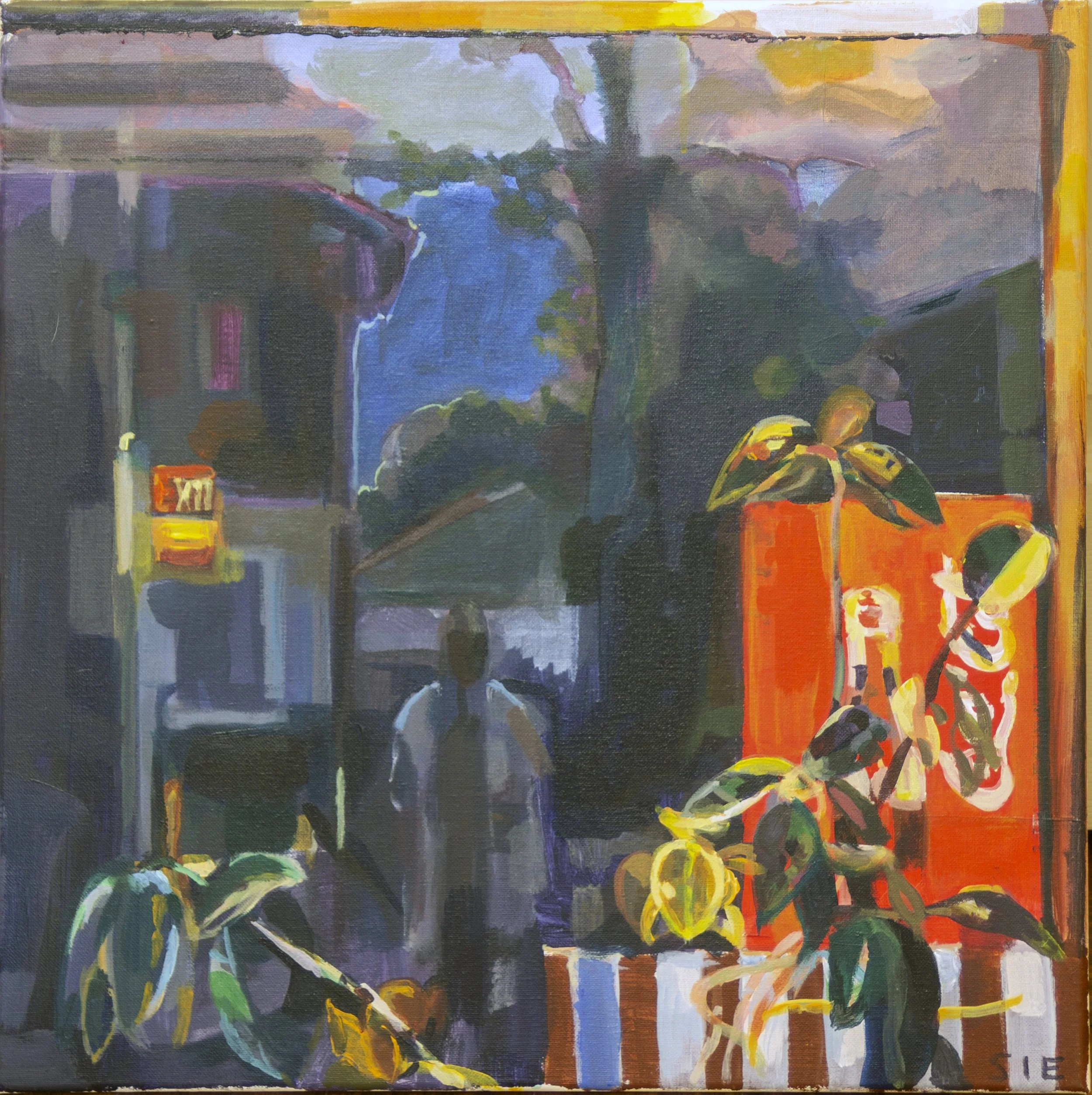 glimpsed