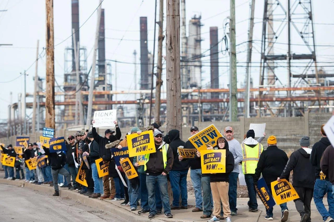 BP's War on Whiting Oil Workers