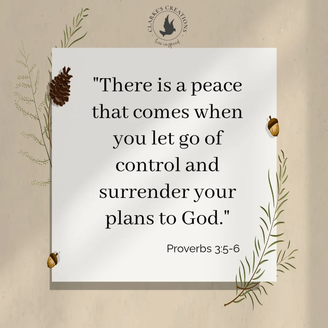 THERE IS A PEACE THAT COMES WHEN YOU LET GO OF CONTROL AND SURRENDER YOUR PLANS TO GOD.
Peace doesn&rsquo;t come from knowing every answer, but from trusting the One who does. When you release what you cannot manage, God fills your heart with calm an