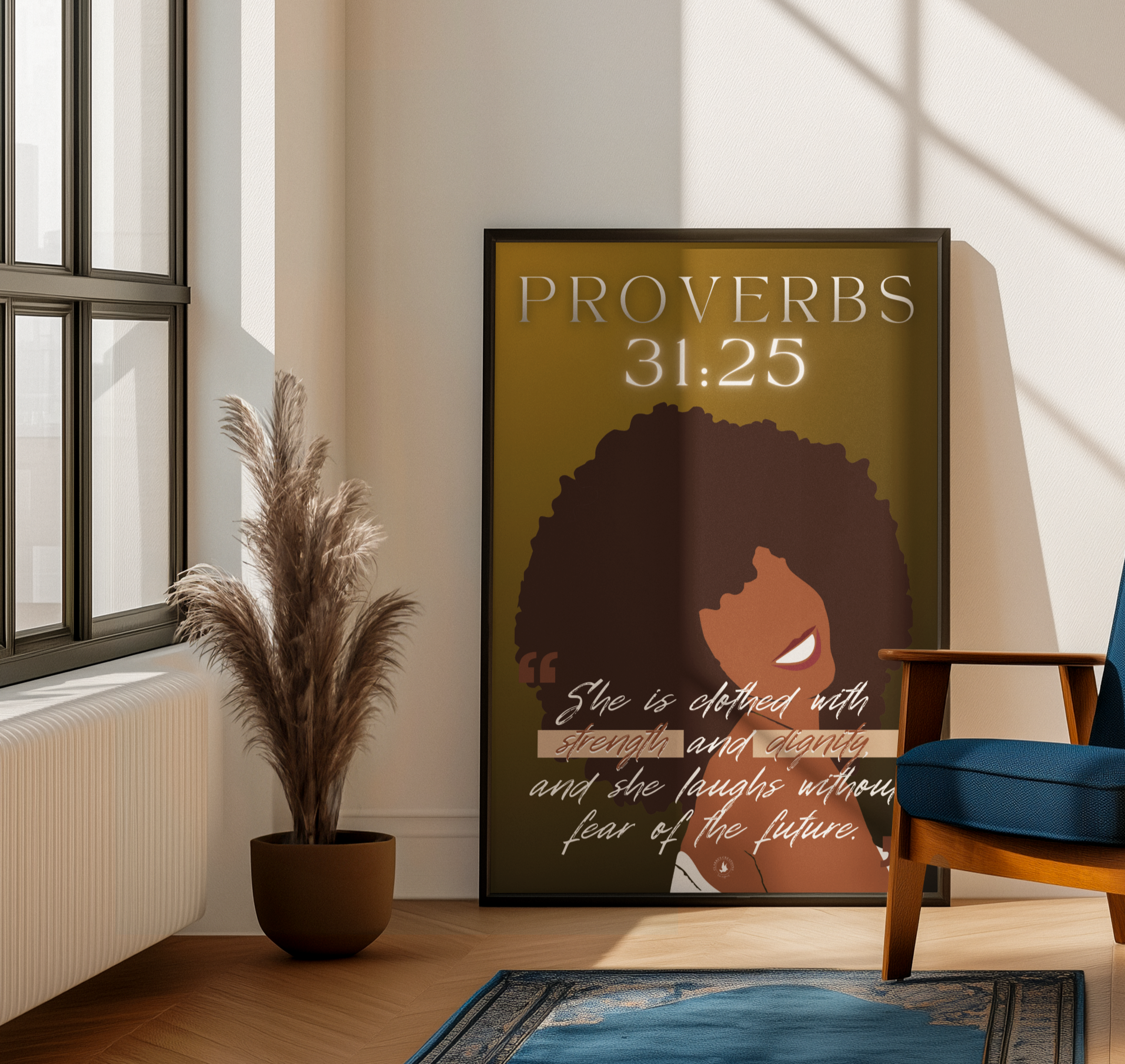 Proverbs 31:25 Wall Art