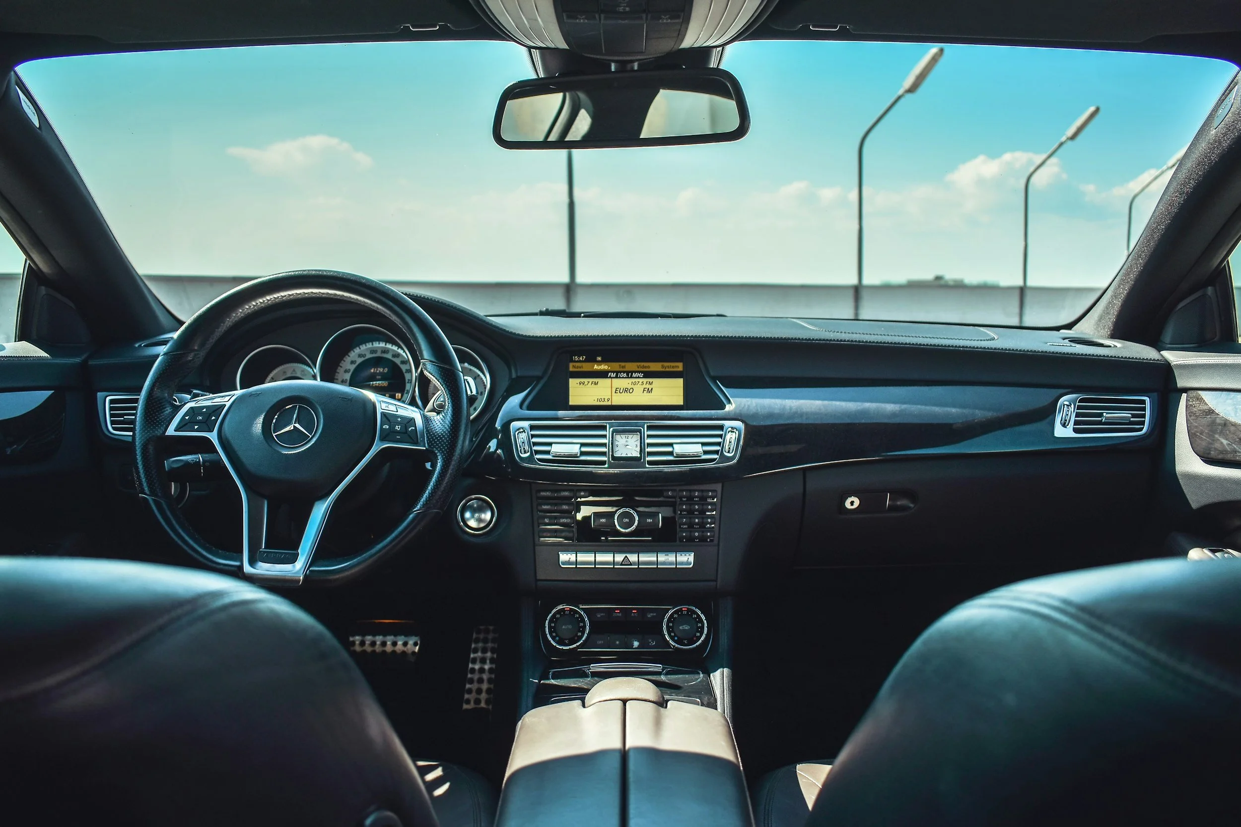 fighting for the wheel: