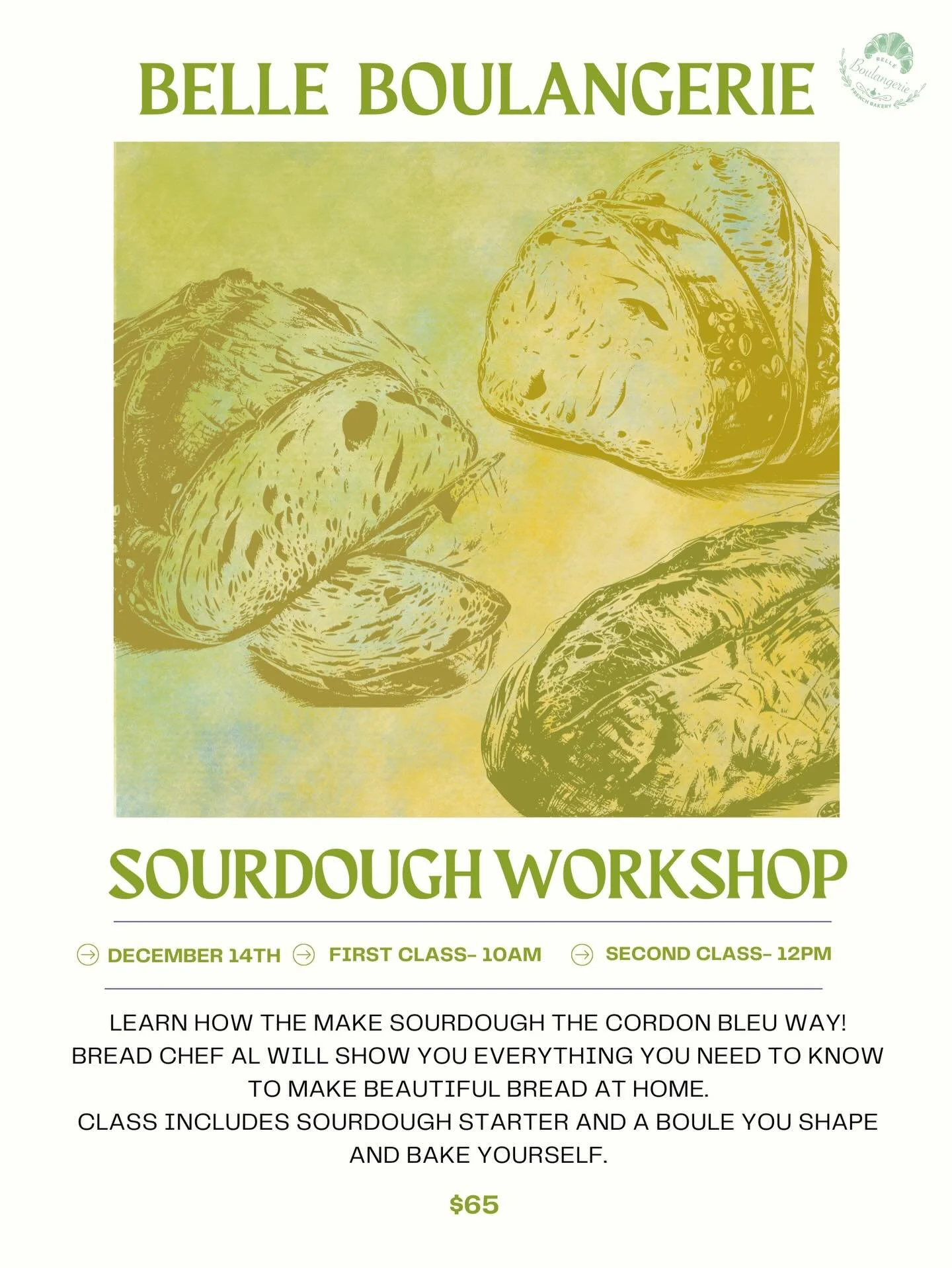 Sour Dough Bread - 10:00 AM