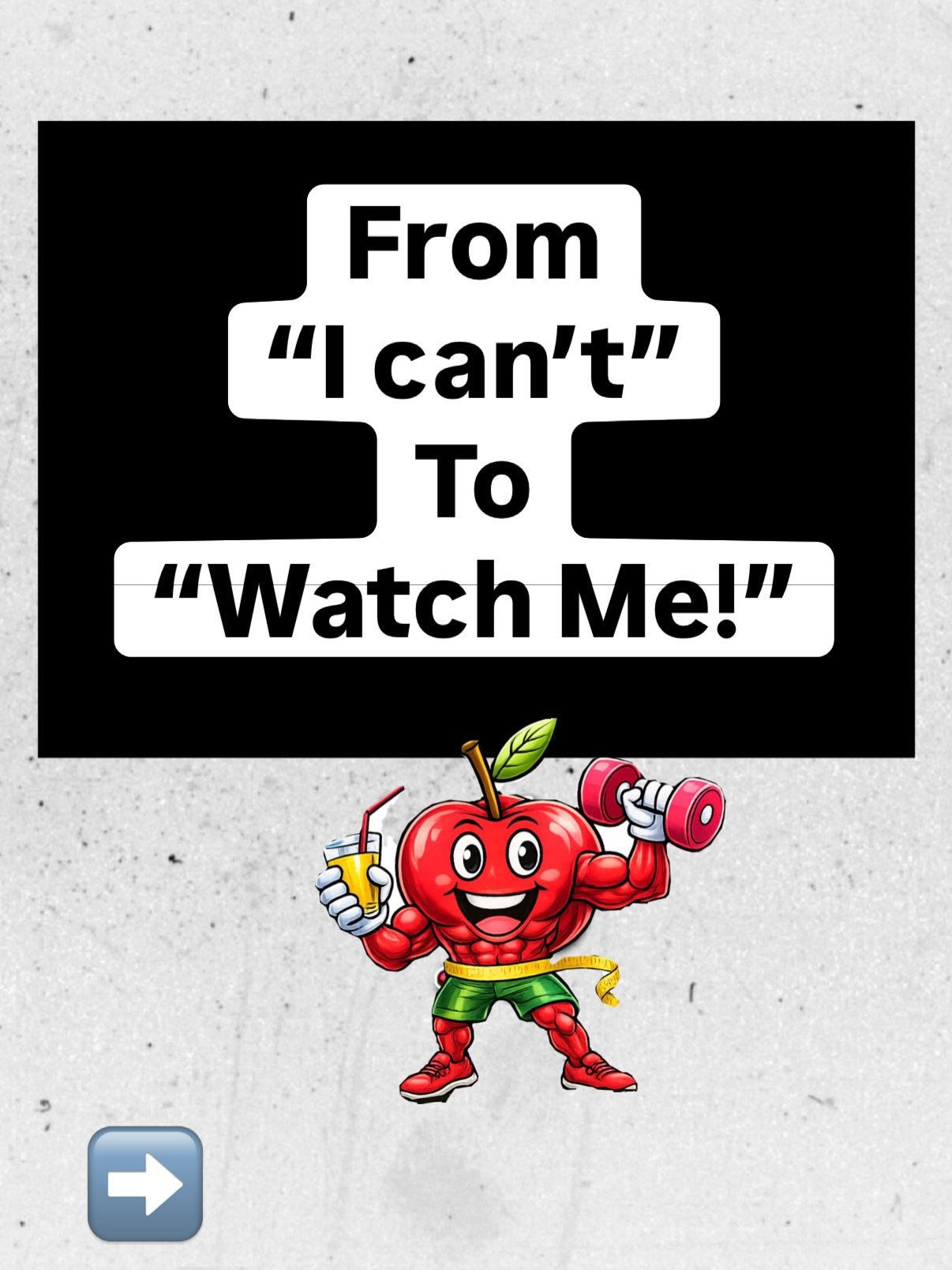 From &ldquo;I can&rsquo;t&rdquo;&hellip; to &ldquo;Watch Me!&rdquo;💪🏼

That shift doesn&rsquo;t come from motivation&mdash;it comes from showing up when it&rsquo;s hard, when you&rsquo;re tired, and when you don&rsquo;t feel like doing the work. 

