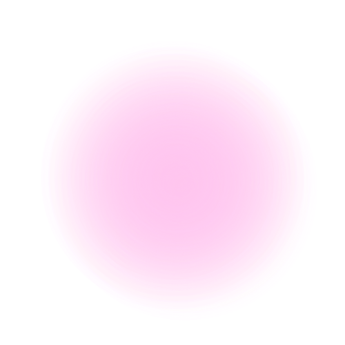 A glowing pink circular ball with radiating concentric rings.
