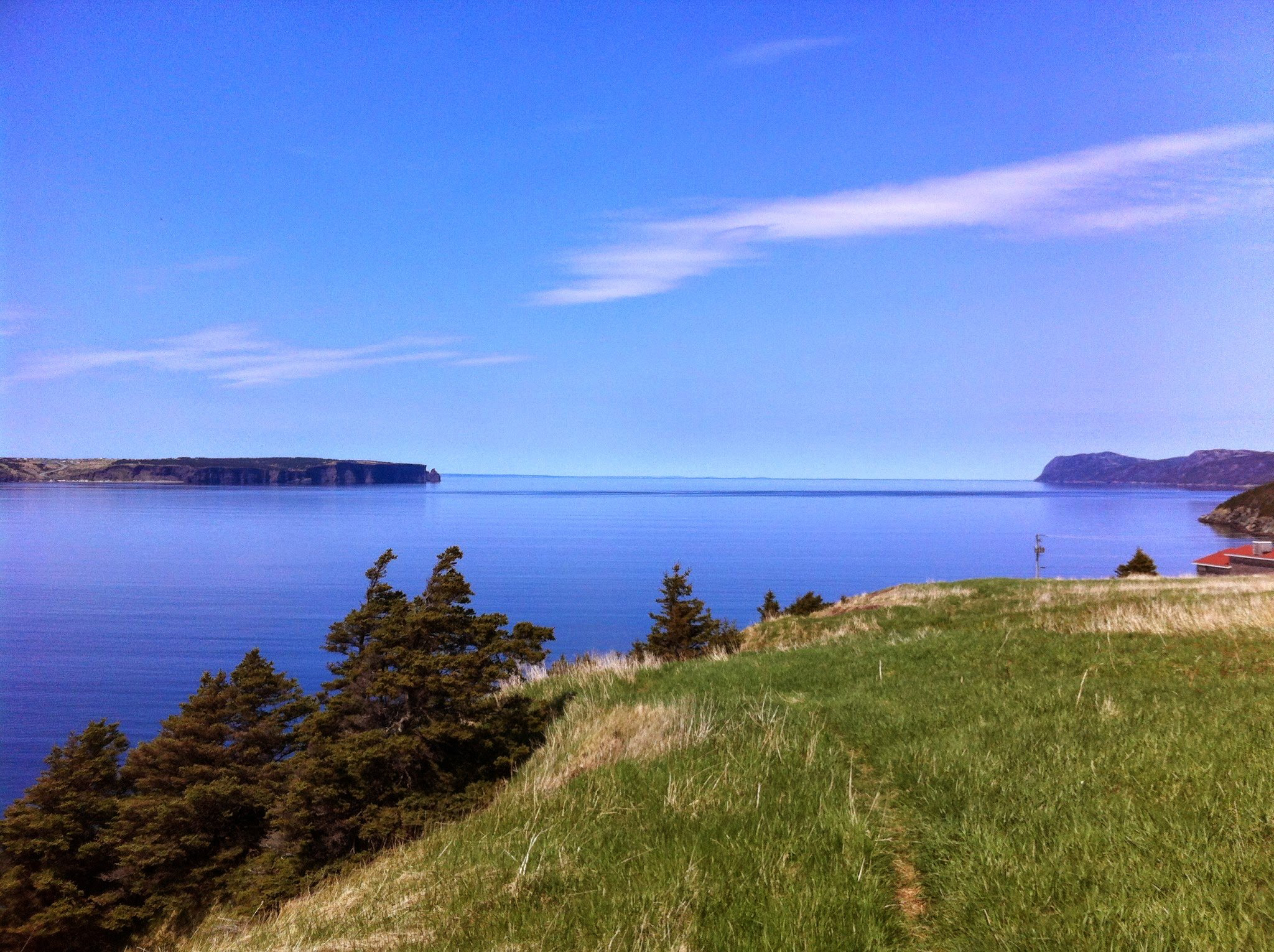 Picture of Bel Island, Newfoundland from St. Philip's Conception Bay South.