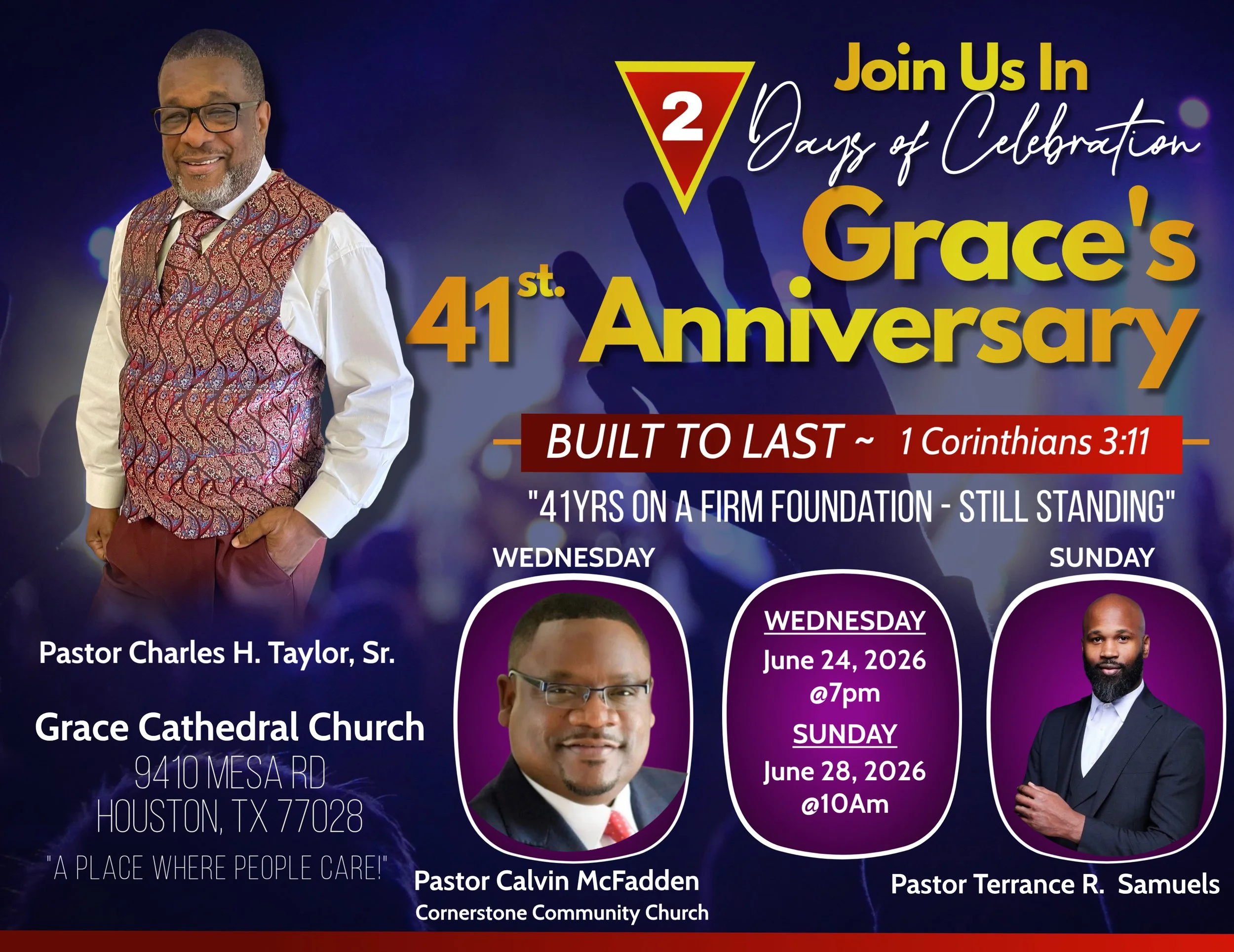 41st Church Anniversary