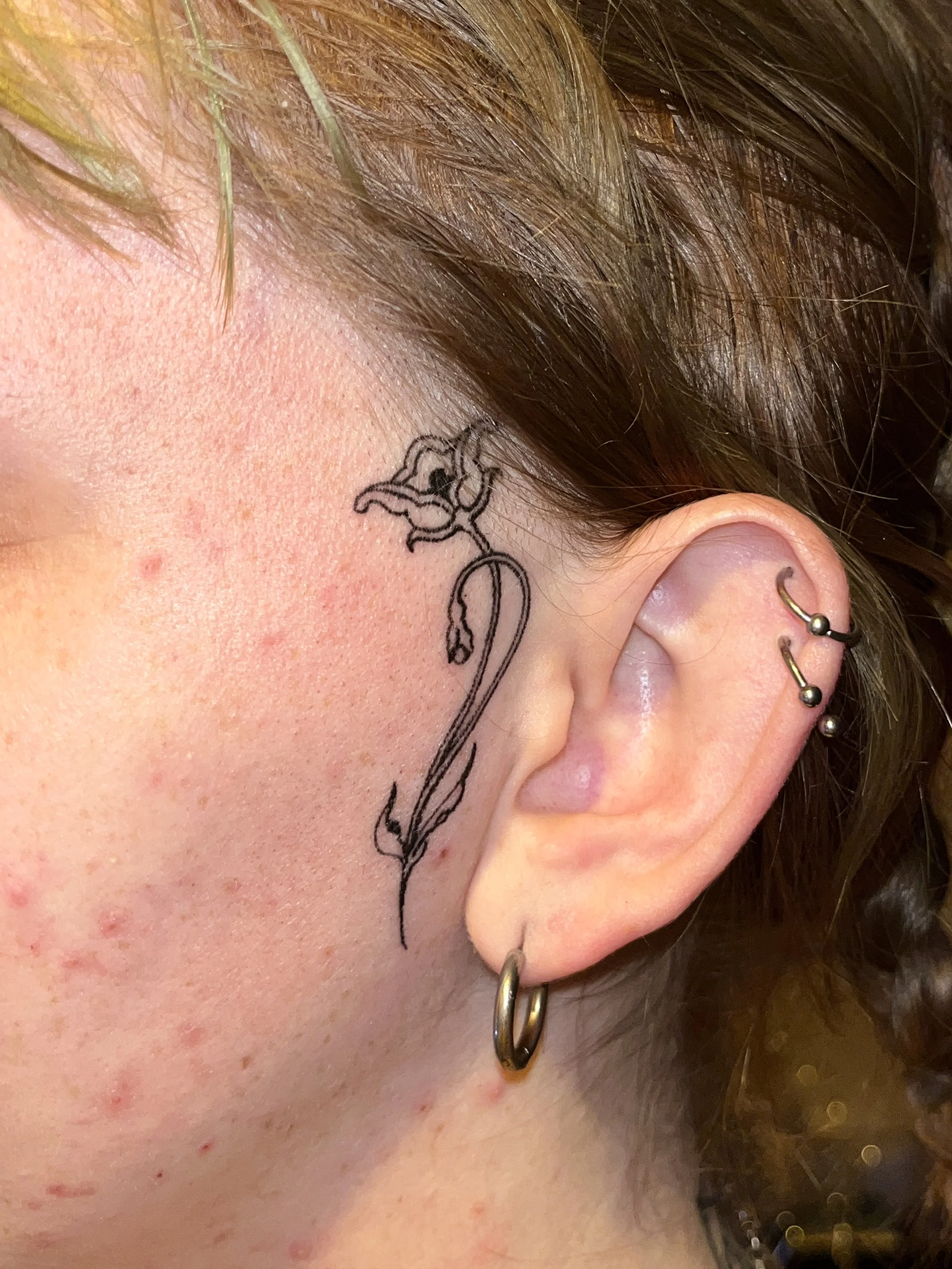 handpoke, 1.5 hours, 2025