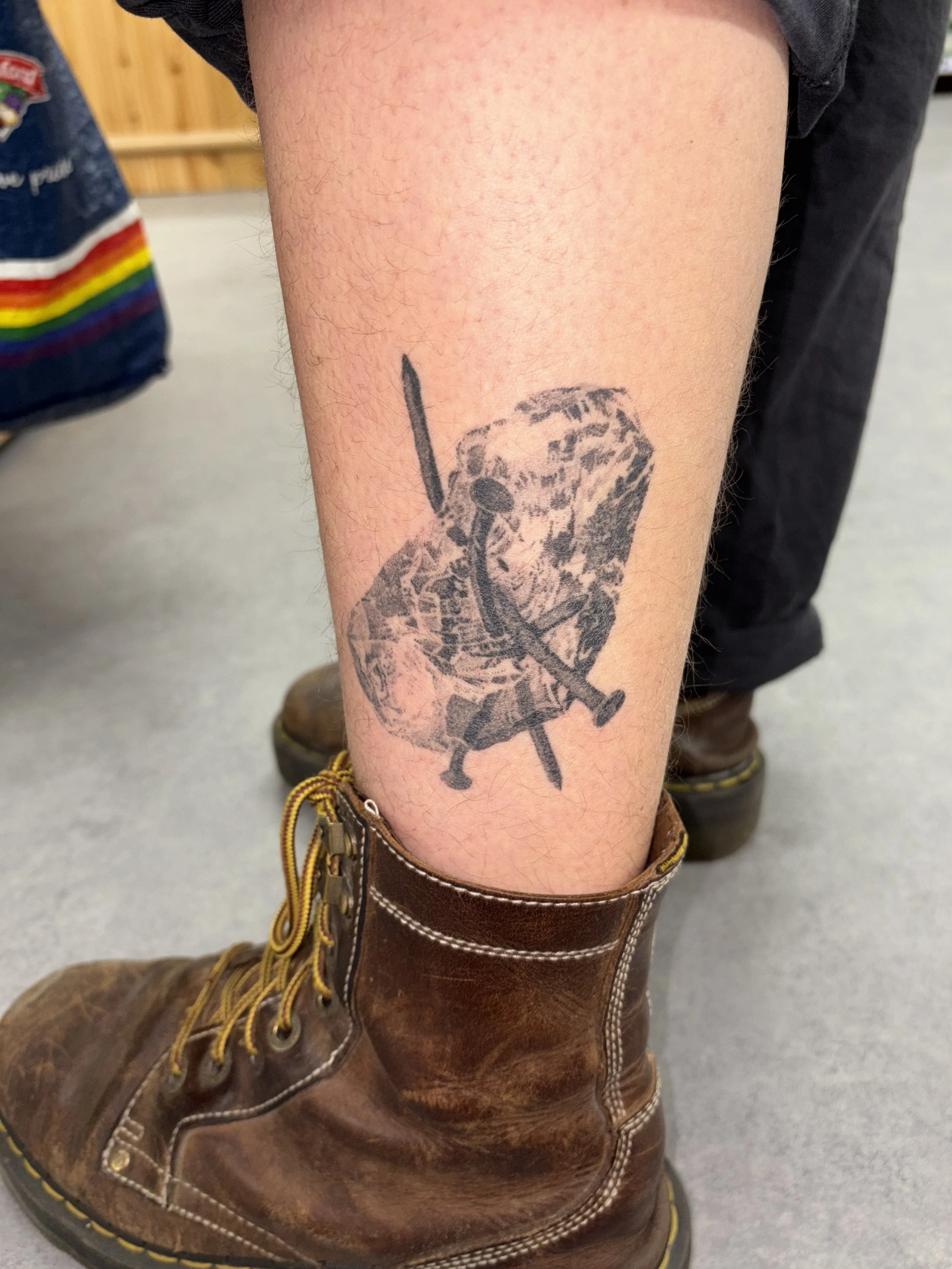 handpoke, 4.5 hours, 2025