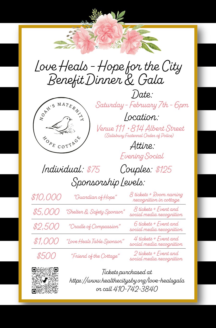 Love Heals - Hope For The City Benefit Dinner And Gala